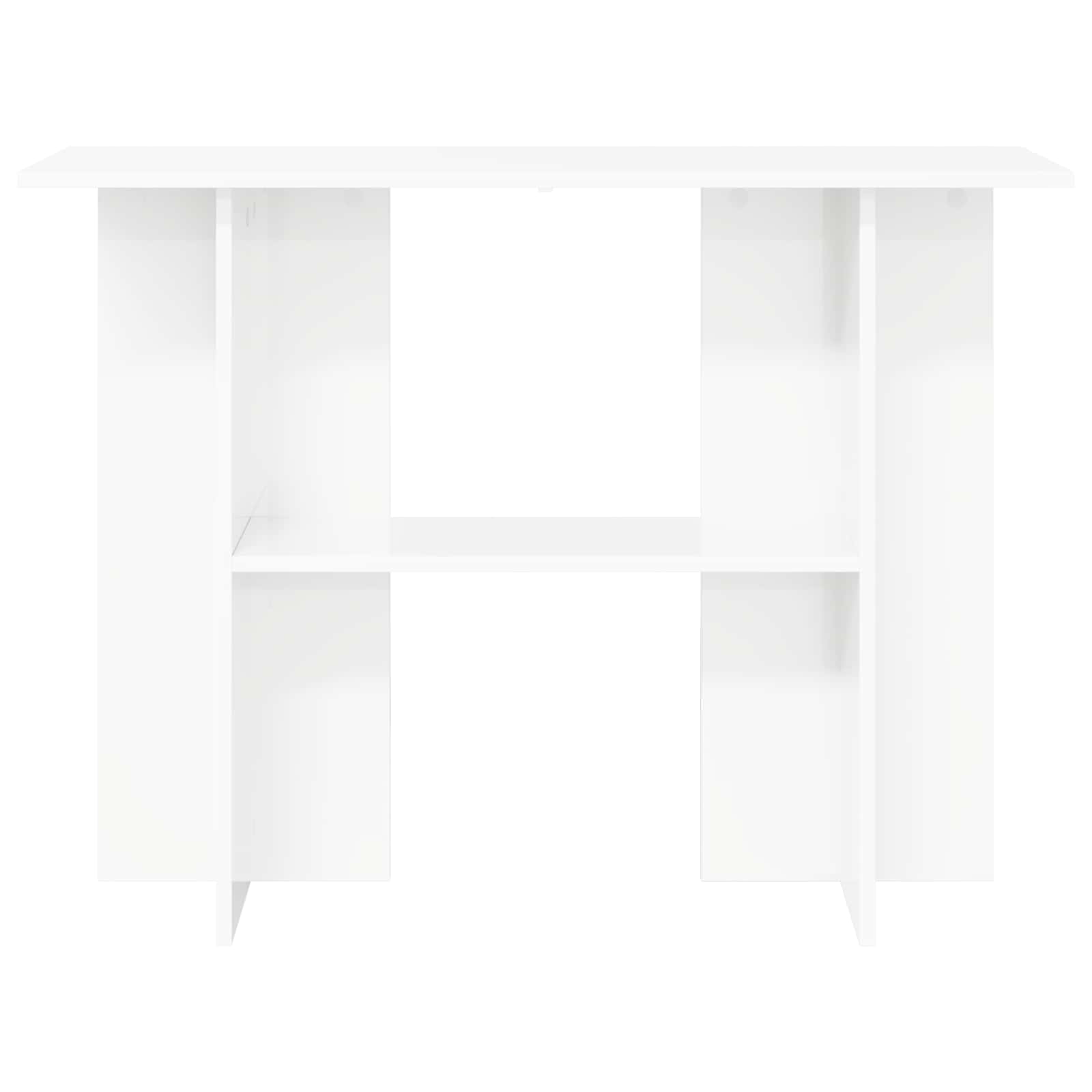 Konsoles galds Balts 100 x 30 x 75 cm Apstrādāta koksne