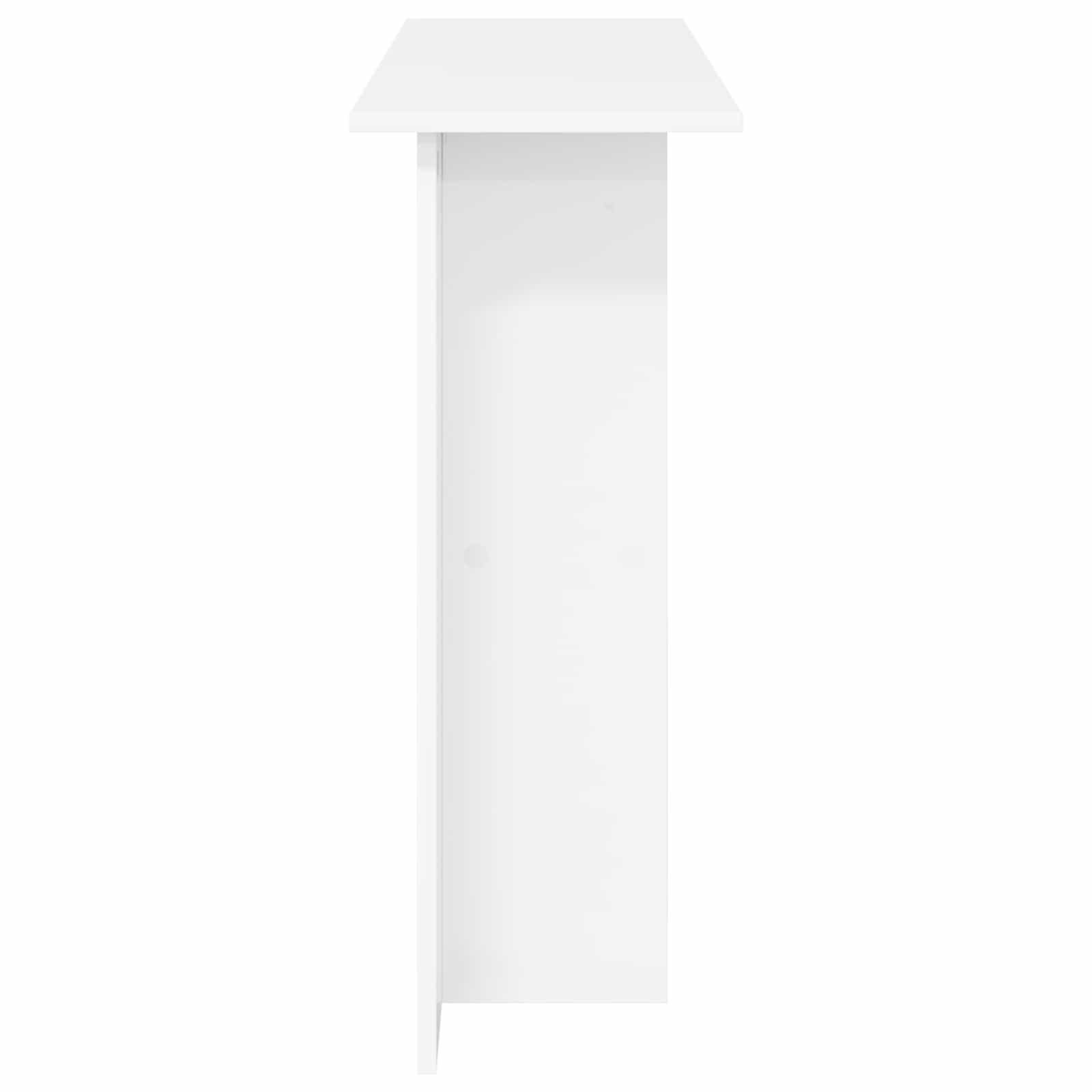 Konsoles galds Balts 100 x 30 x 75 cm Apstrādāta koksne