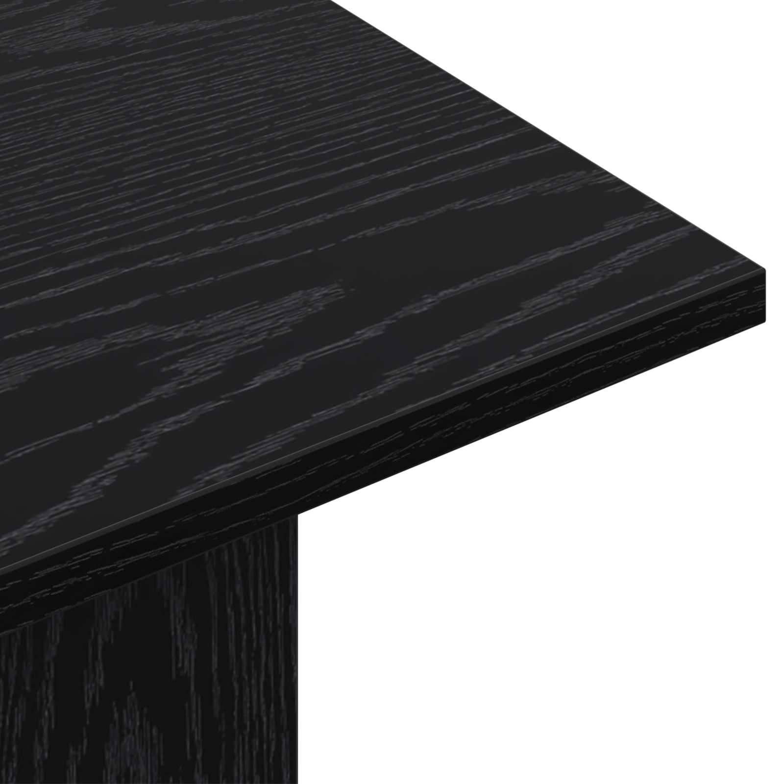 Konsoles galds Melnais ozols 100 x 30 x 75 cm