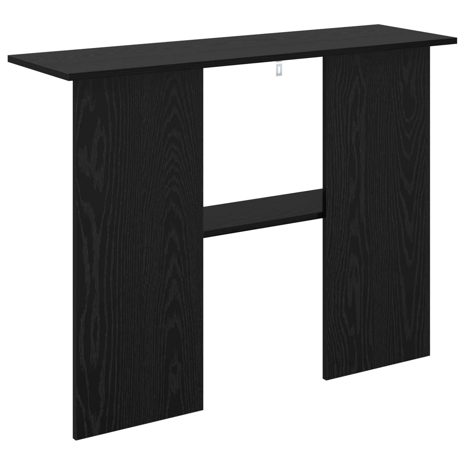 Konsoles galds Melnais ozols 100 x 30 x 75 cm