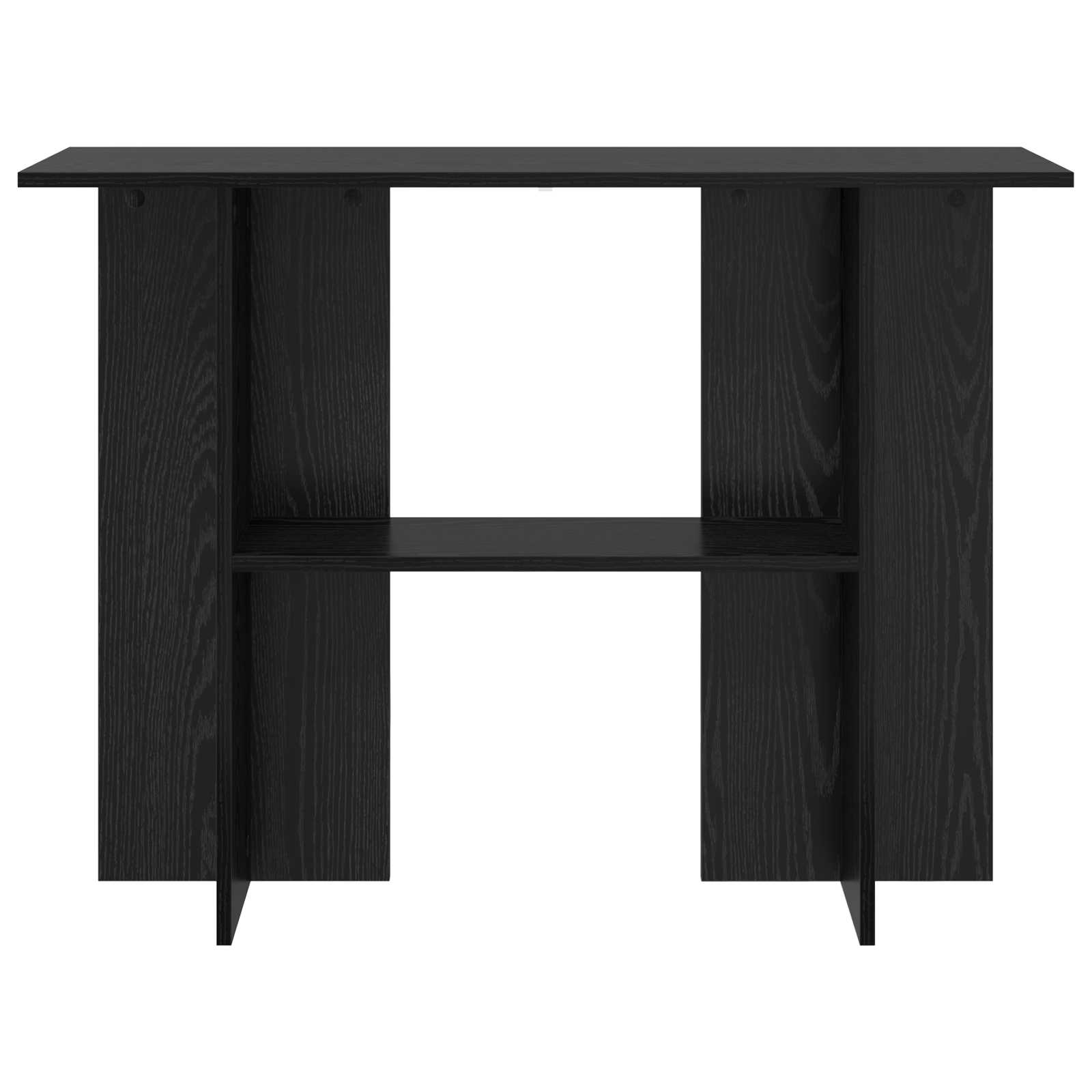 Konsoles galds Melnais ozols 100 x 30 x 75 cm