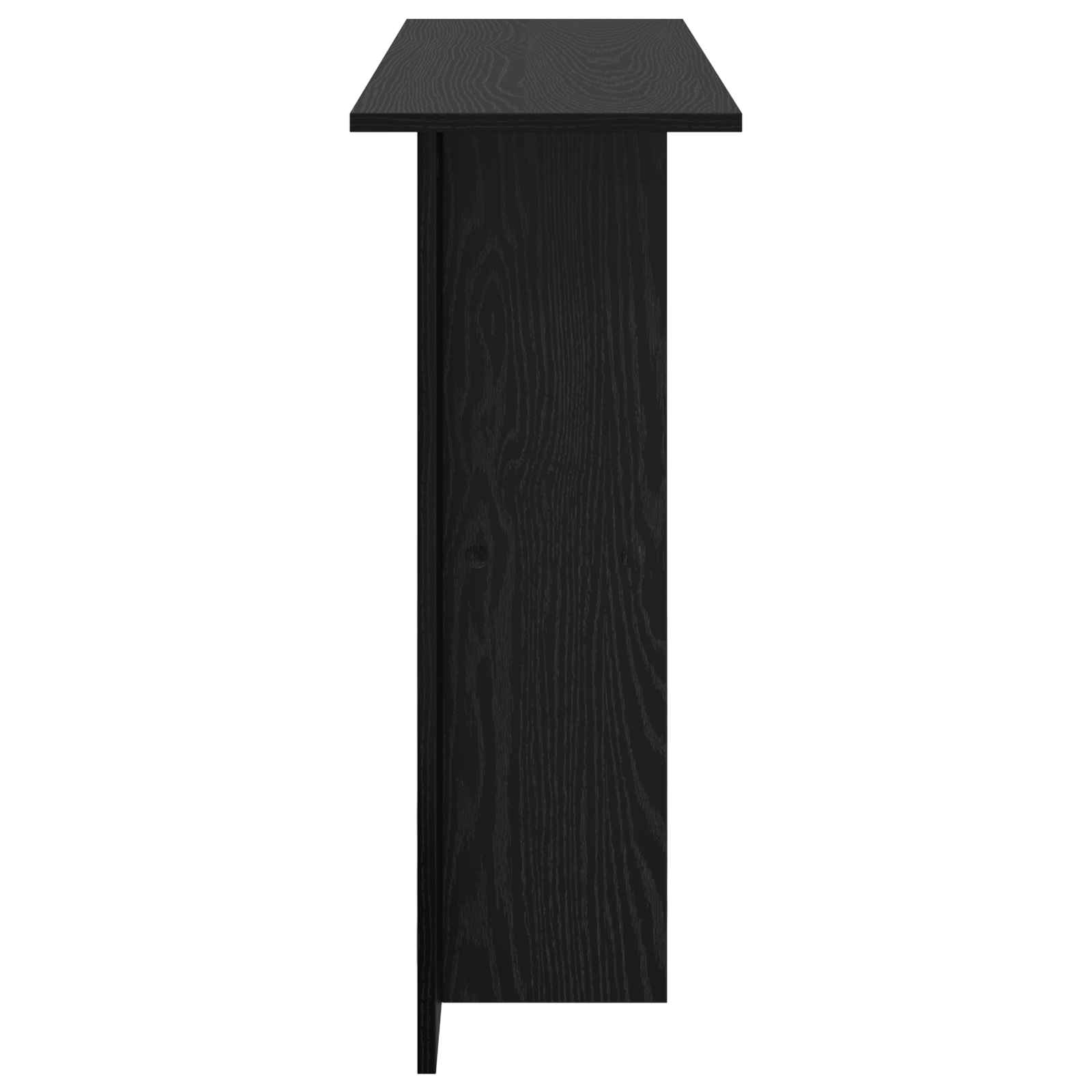 Konsoles galds Melnais ozols 100 x 30 x 75 cm