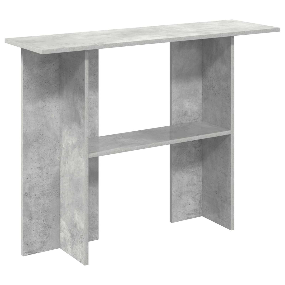 Konsolinis stalas Betono pilka 100 x 30 x 75 cm
