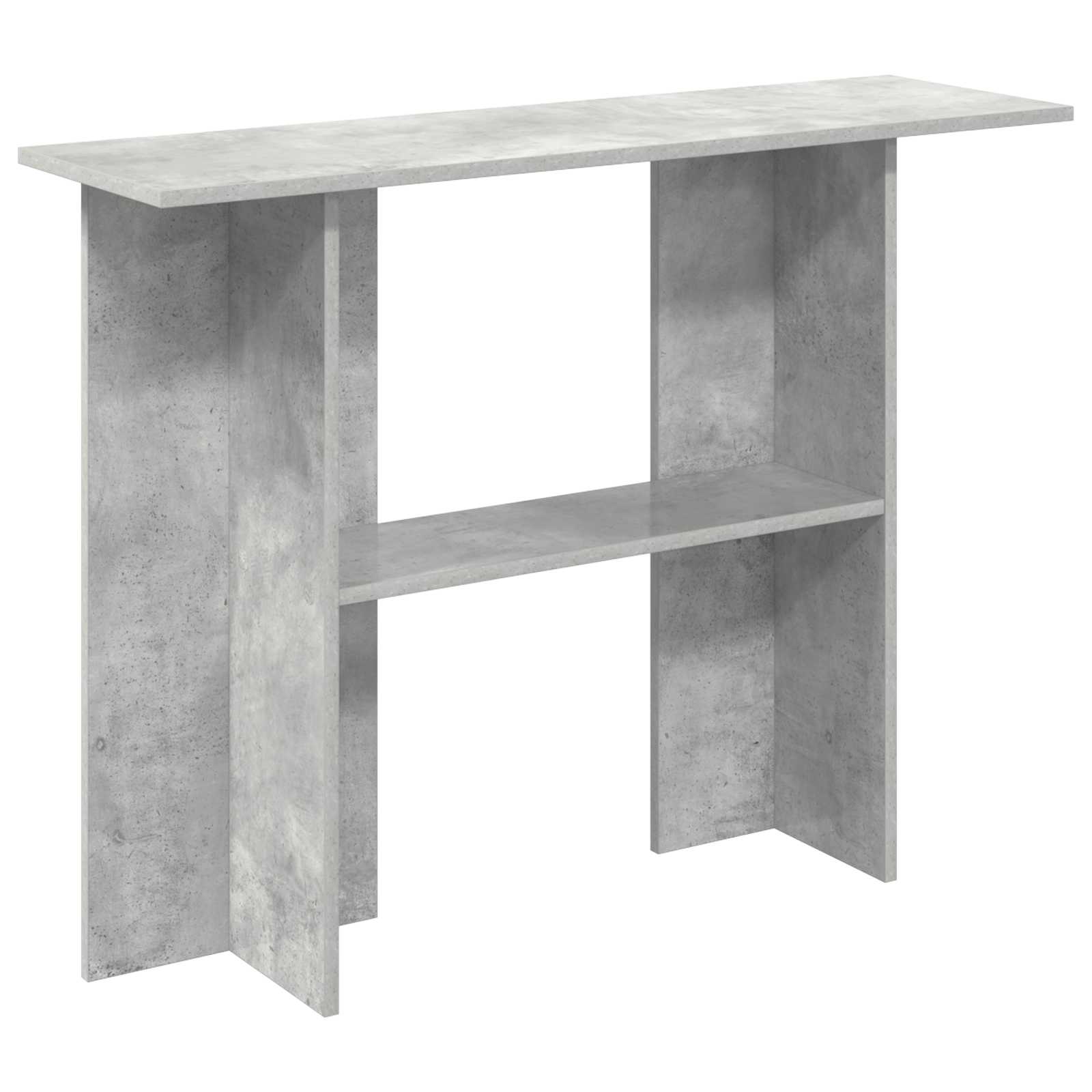 Konsolinis stalas Betono pilka 100 x 30 x 75 cm
