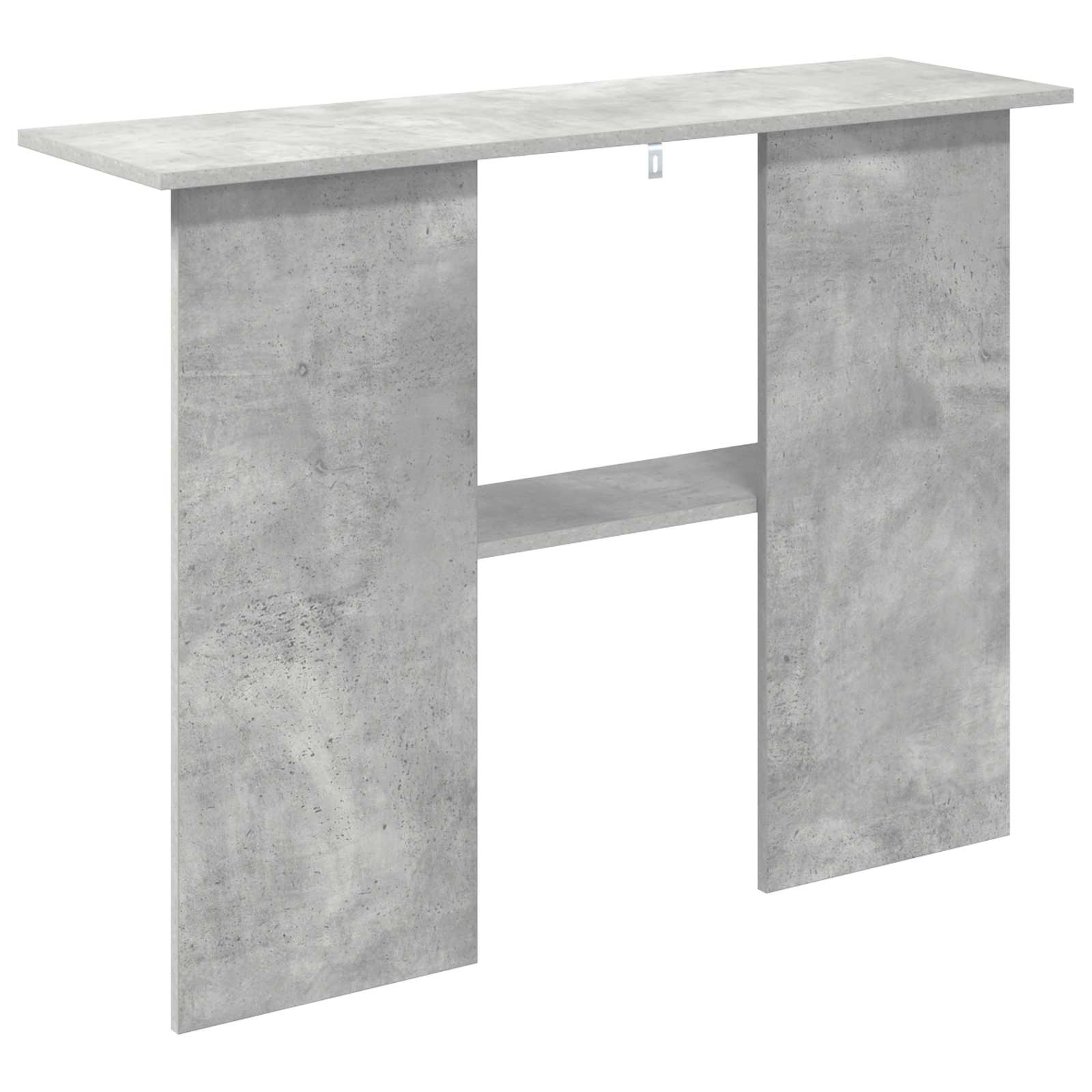 Konsolinis stalas Betono pilka 100 x 30 x 75 cm