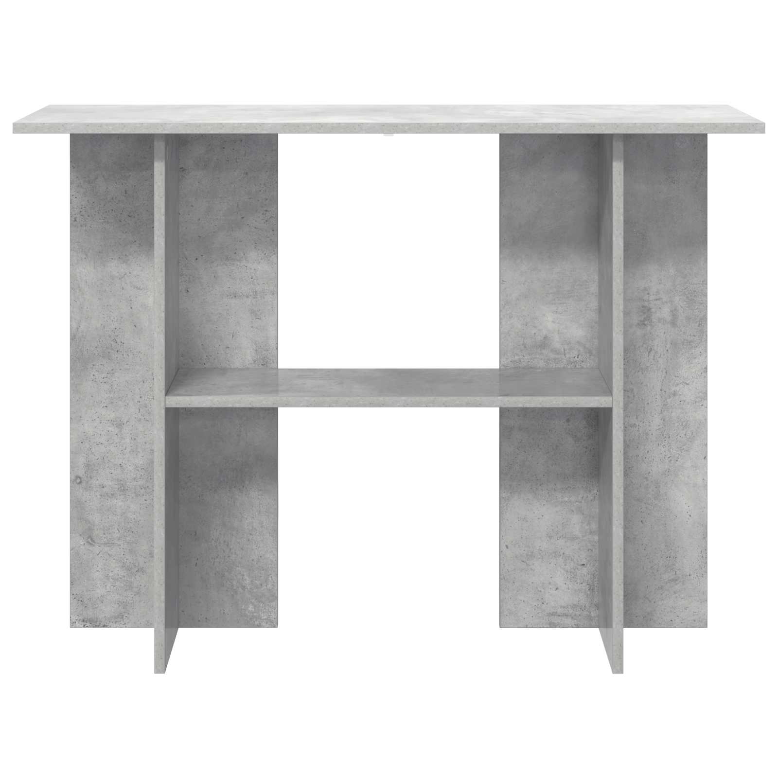 Konsolinis stalas Betono pilka 100 x 30 x 75 cm