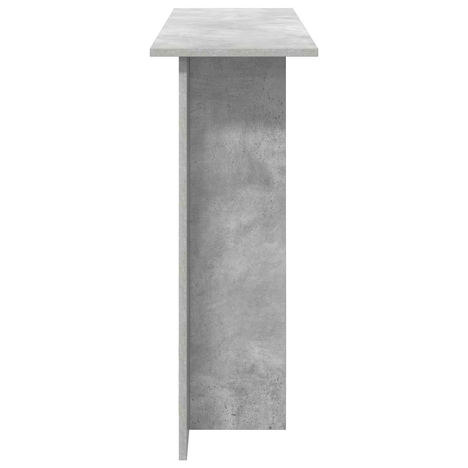 Konsolinis stalas Betono pilka 100 x 30 x 75 cm