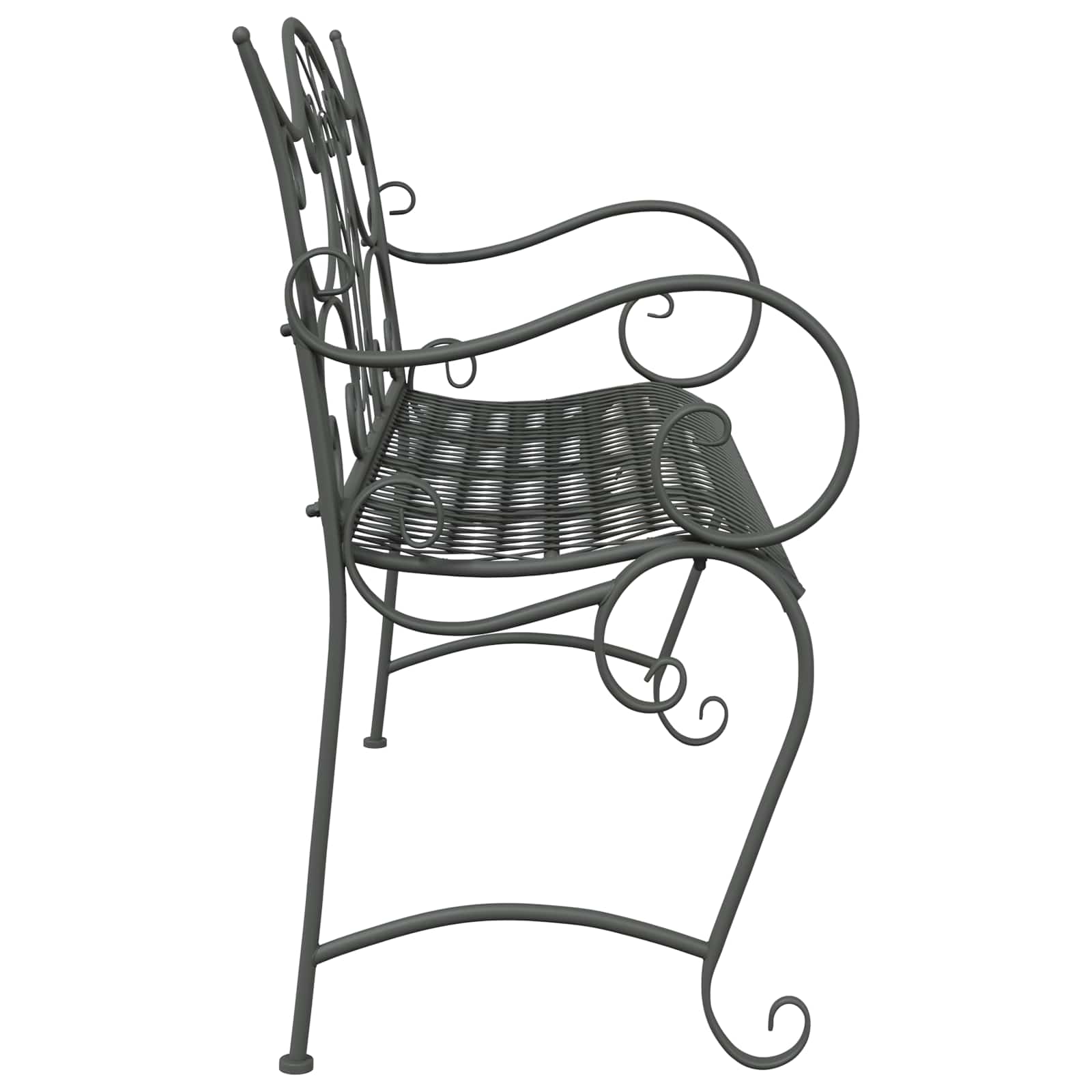 Sodo suolas 2-Vietų skaičius 114 x 56,5 x 90 cm Plienas