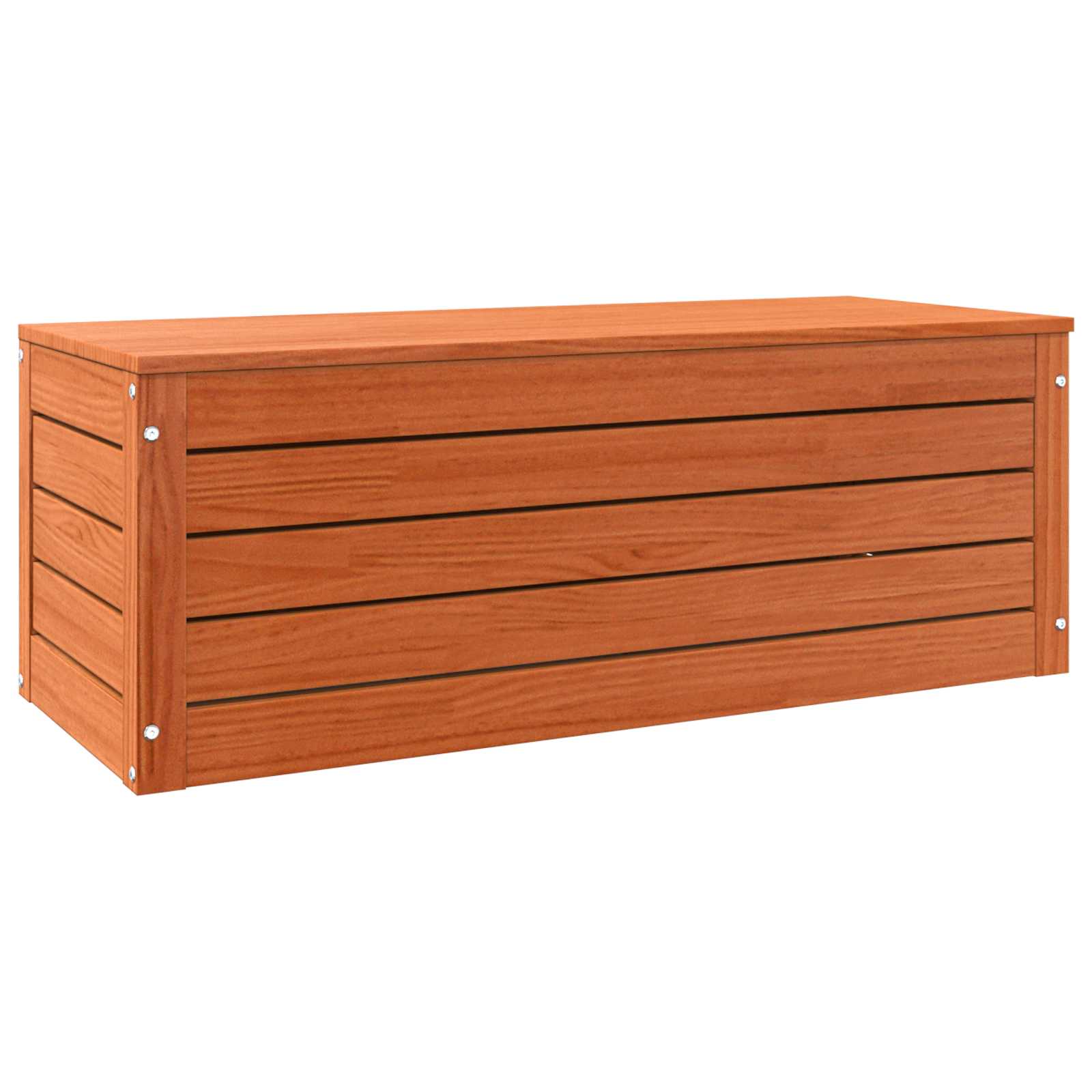 Glabāšanas kaste ar glabātuvi Vaska brūna 89 x 36,5 x 33 cm