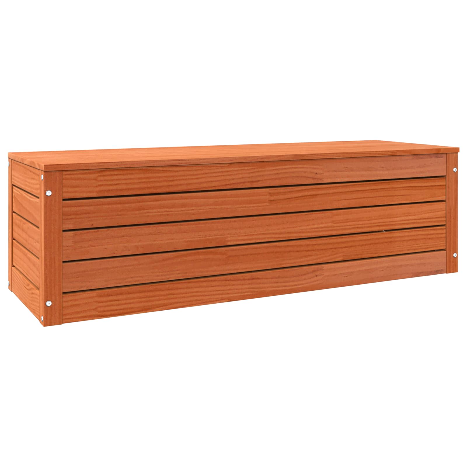 Glabāšanas kaste ar glabātuvi Vaska brūna 109 x 36,5 x 33 cm