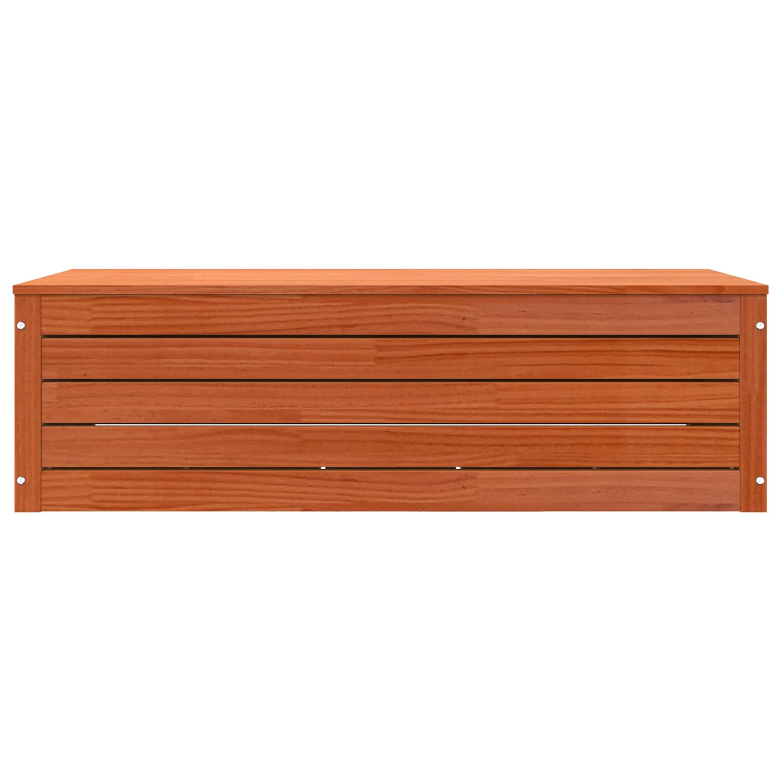 Glabāšanas kaste ar glabātuvi Vaska brūna 109 x 36,5 x 33 cm