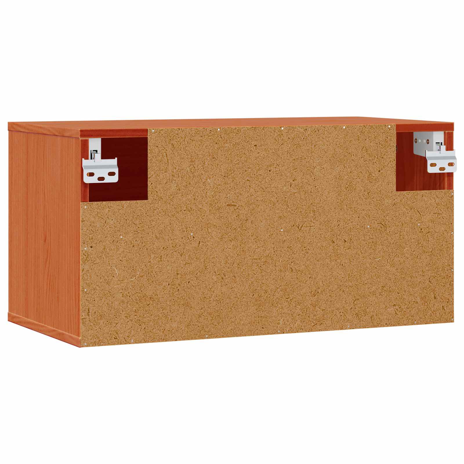 Wall Cabinet with Shelf 2 pcs Wax Brown 60 x 30 x 30 cm