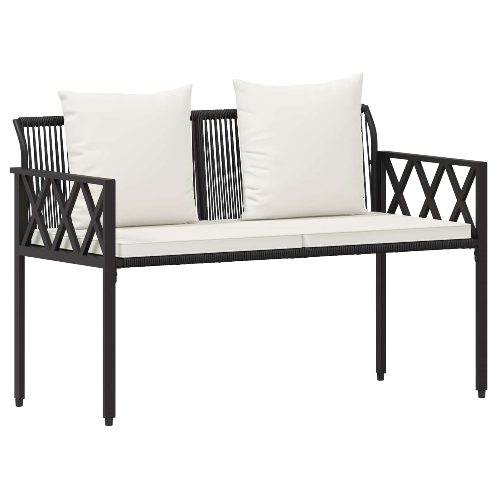 Lauko suoleliai 2 -Seater 116 x 56 x 75 cm poliratanas