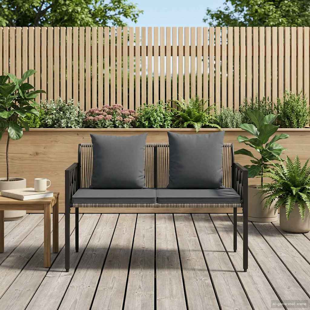 Lauko suoleliai 2 -Seater 116 x 56 x 75 cm poliratanas