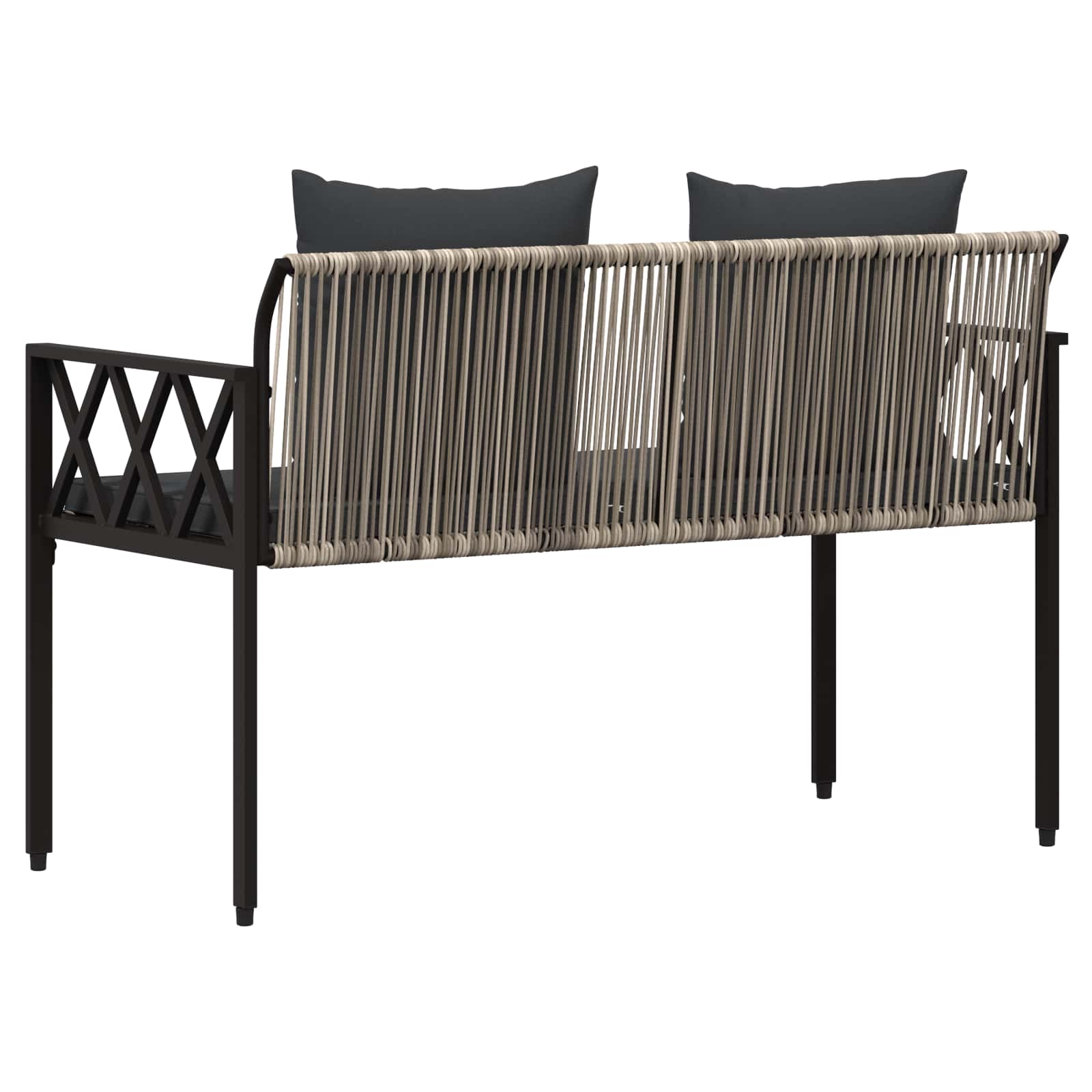 Lauko suoleliai 2 -Seater 116 x 56 x 75 cm poliratanas