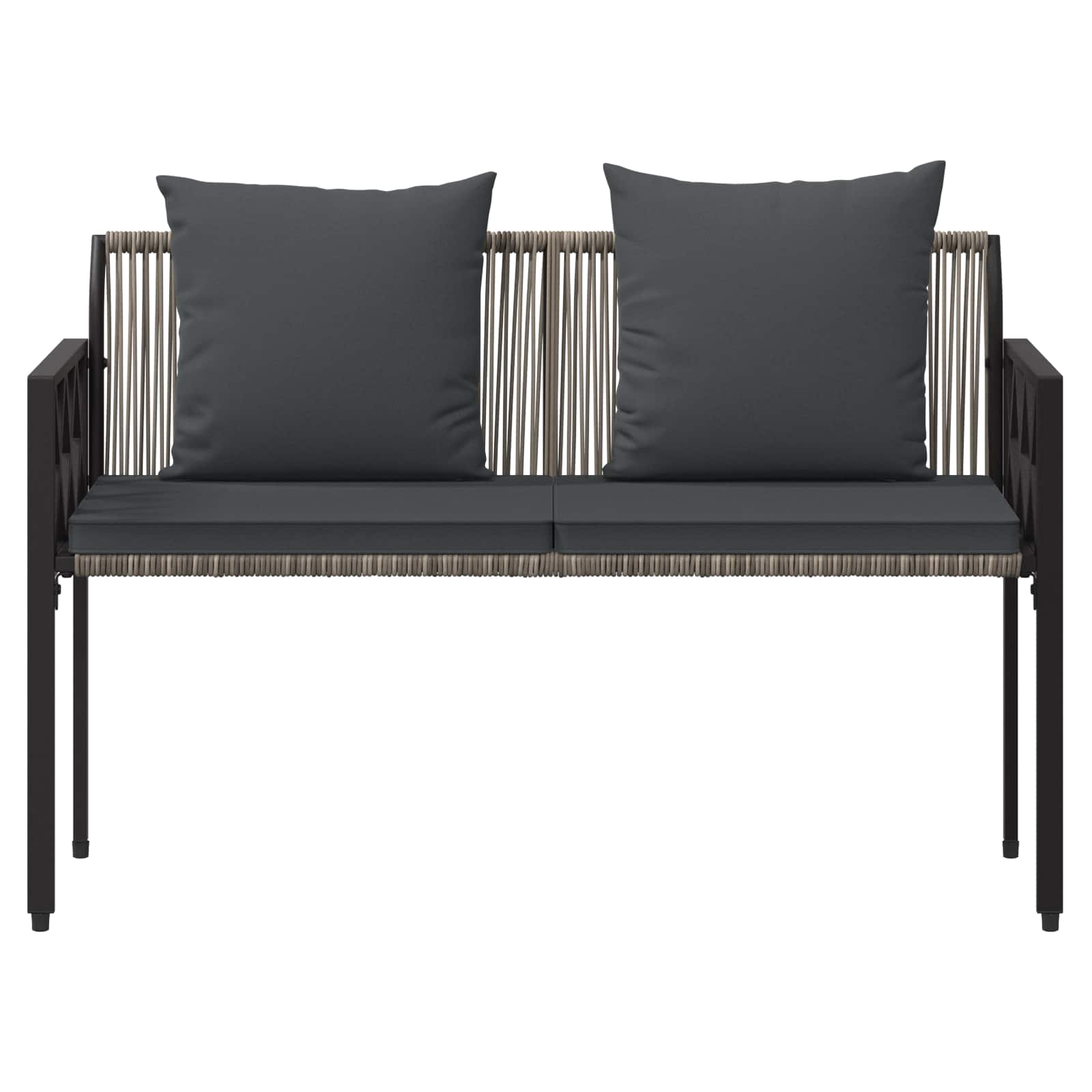 Lauko suoleliai 2 -Seater 116 x 56 x 75 cm poliratanas