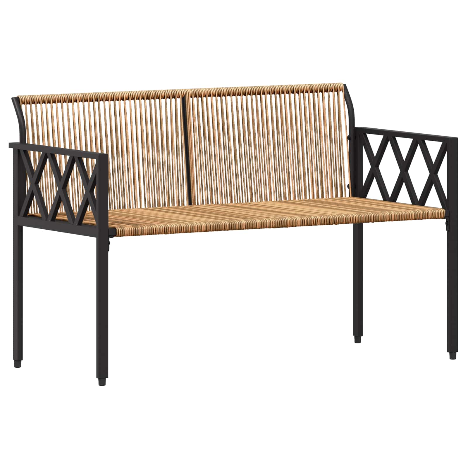 Lauko suoleliai 2 -Seater 116 x 56 x 75 cm poliratanas