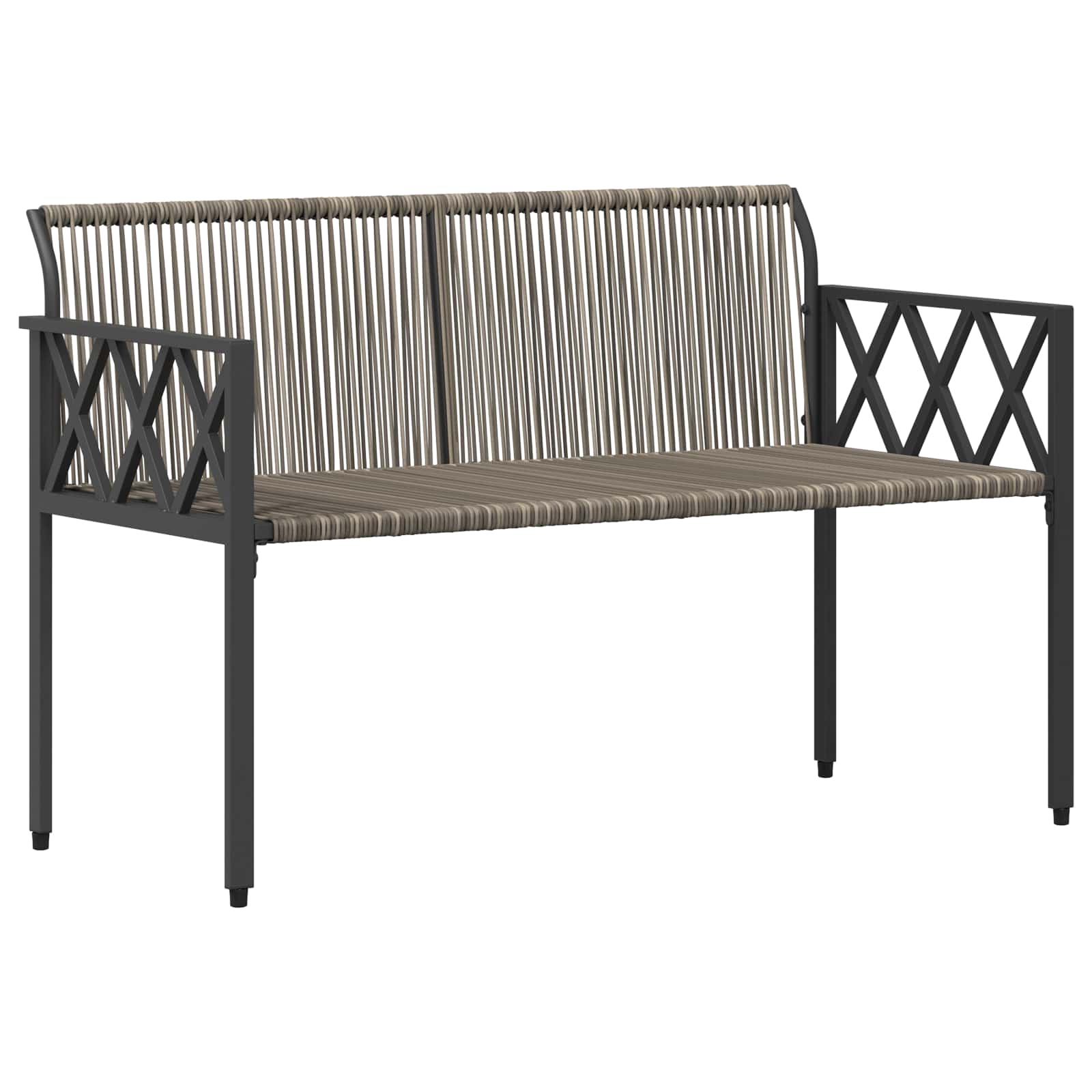 Lauko suoleliai 2 -Seater 116 x 56 x 75 cm poliratanas