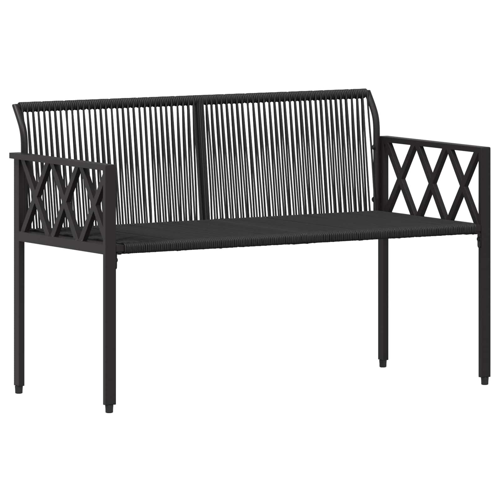 Lauko suoleliai 2 -Seater 116 x 56 x 75 cm poliratanas