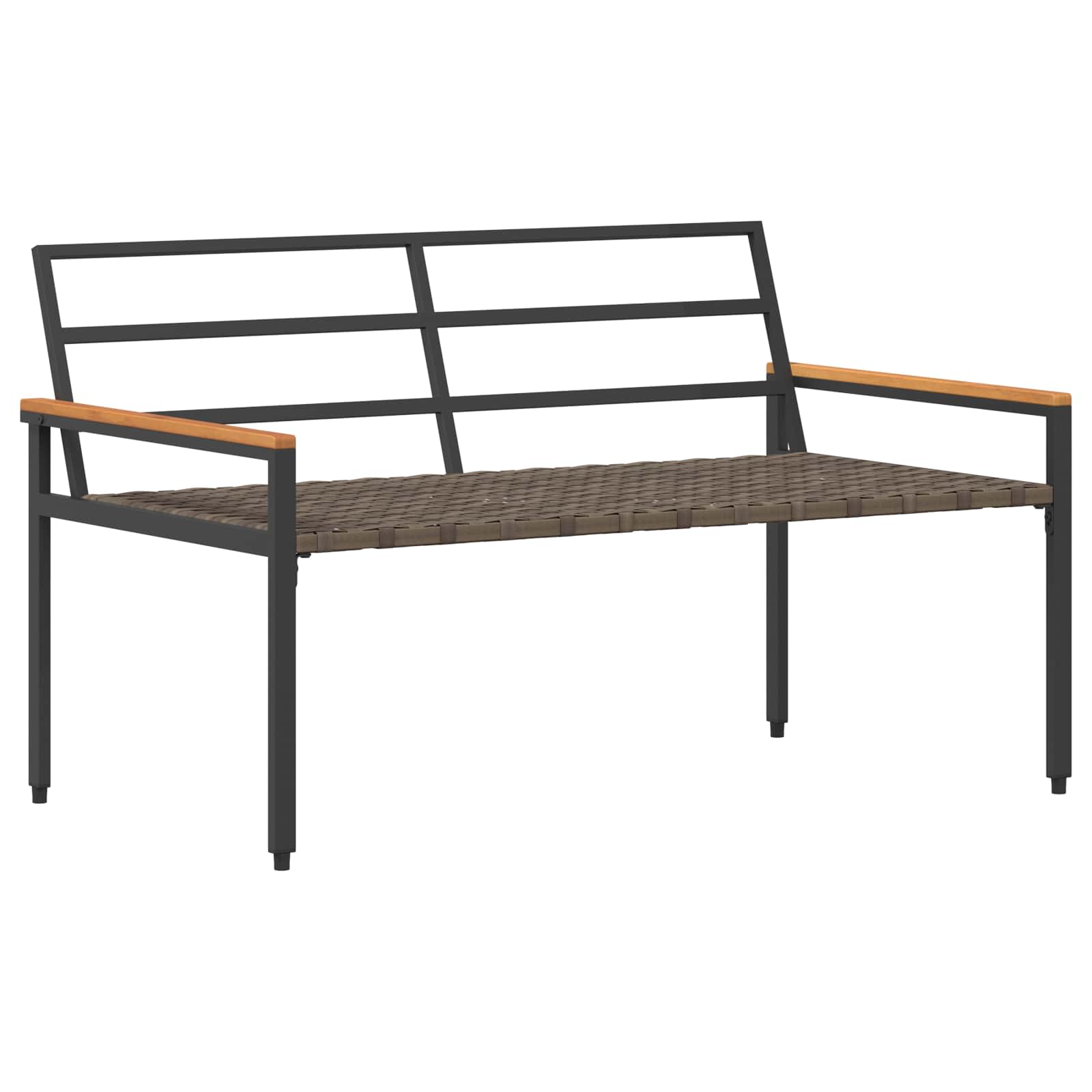 Lauko suolas 2 -Seater 116 x 67,5 x 72 cm poliratanas