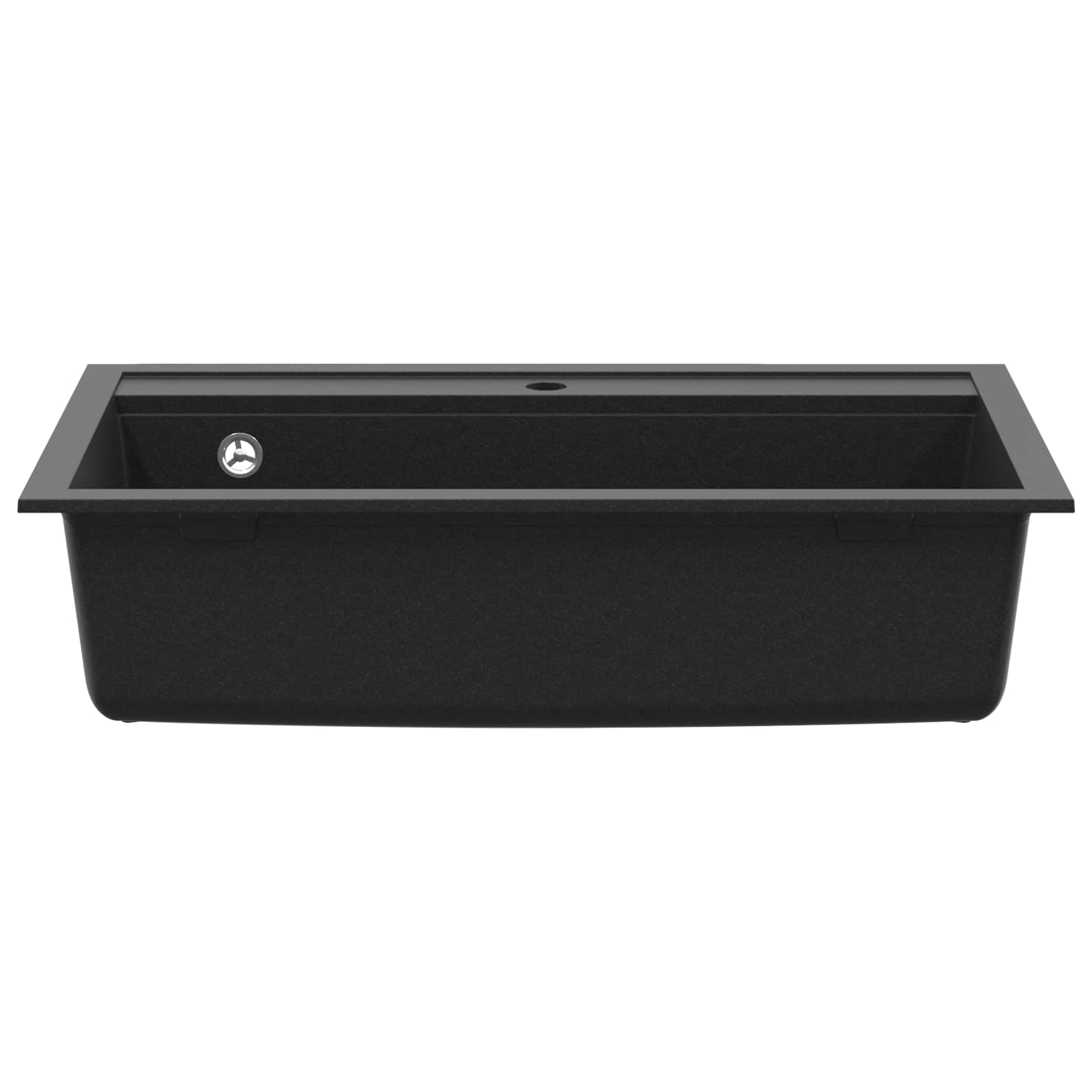 Kriauklė Juoda 795 x 505 mm Granitas