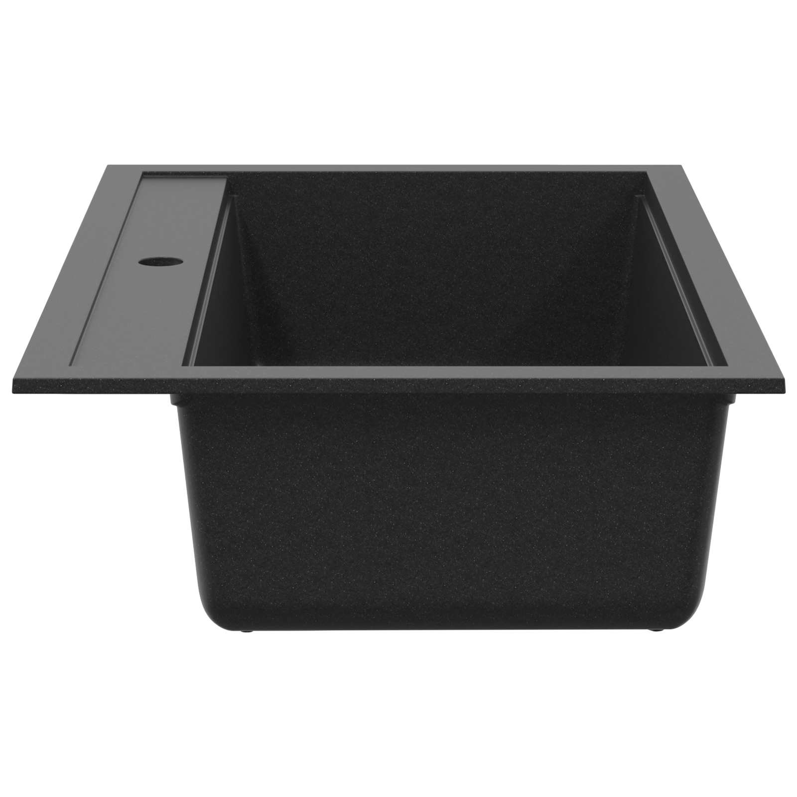 Kriauklė Juoda 795 x 505 mm Granitas