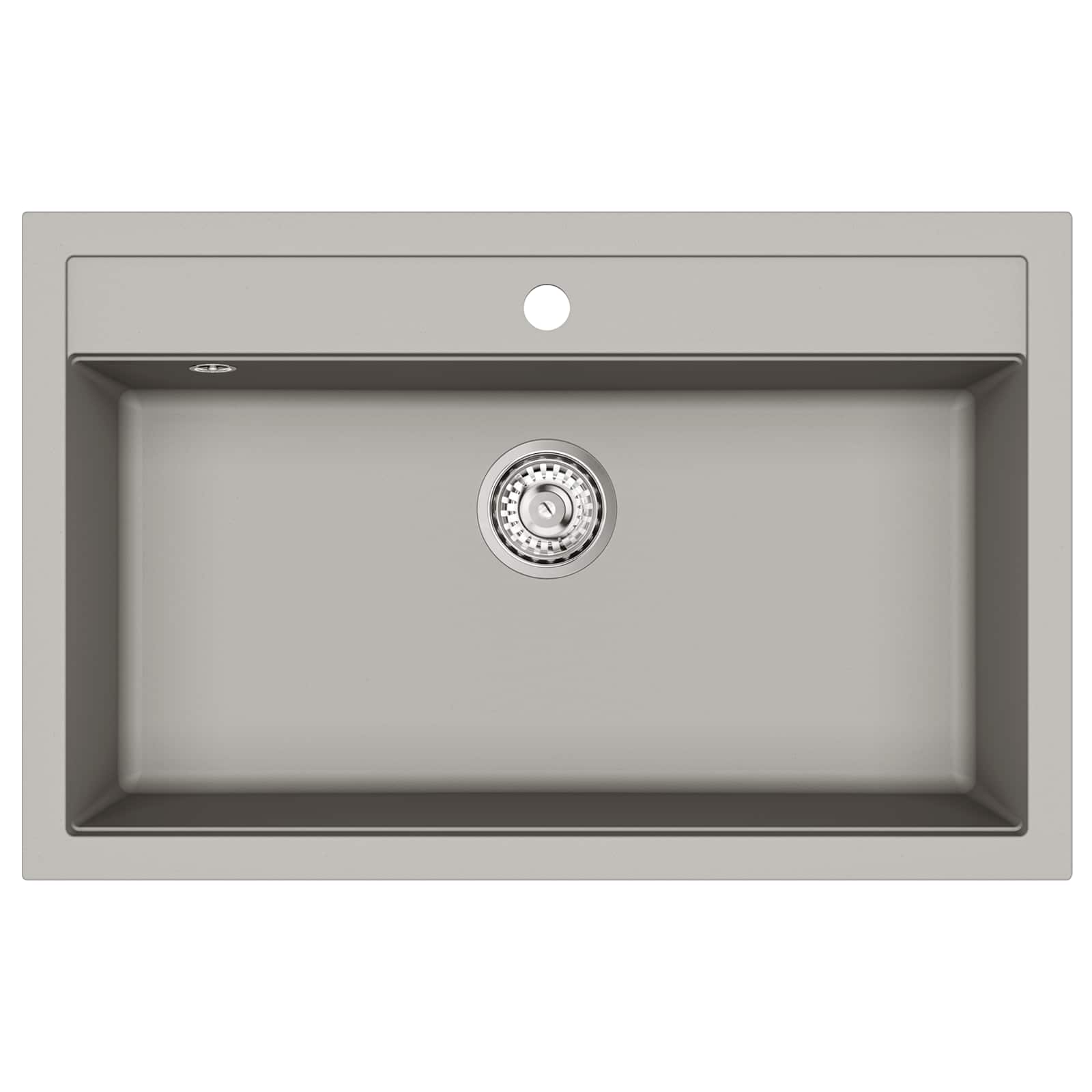 Kriauklė Pilka 795 x 505 mm Granitas