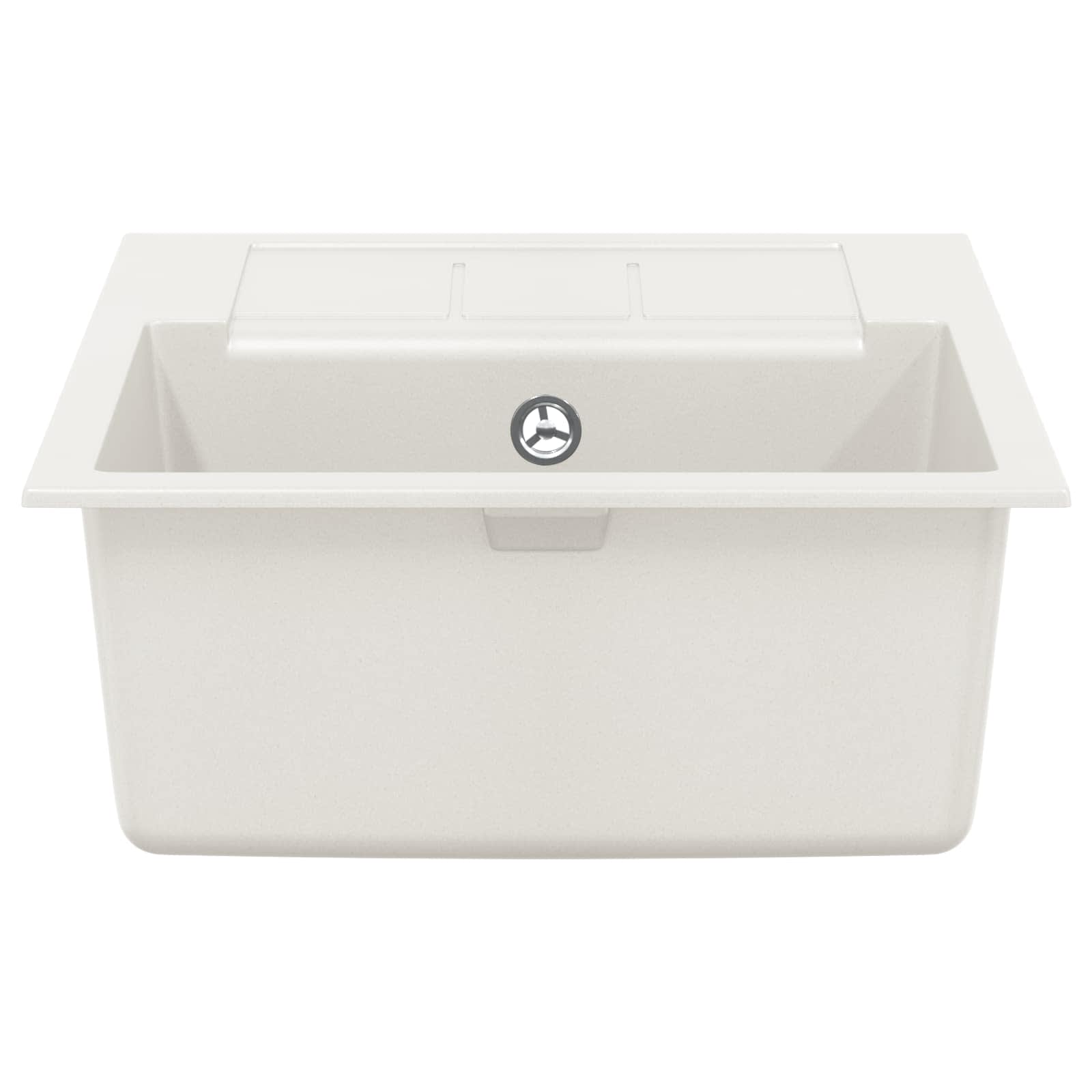 Sink White 620 x 500 mm 80% Quartz and 20% Resin