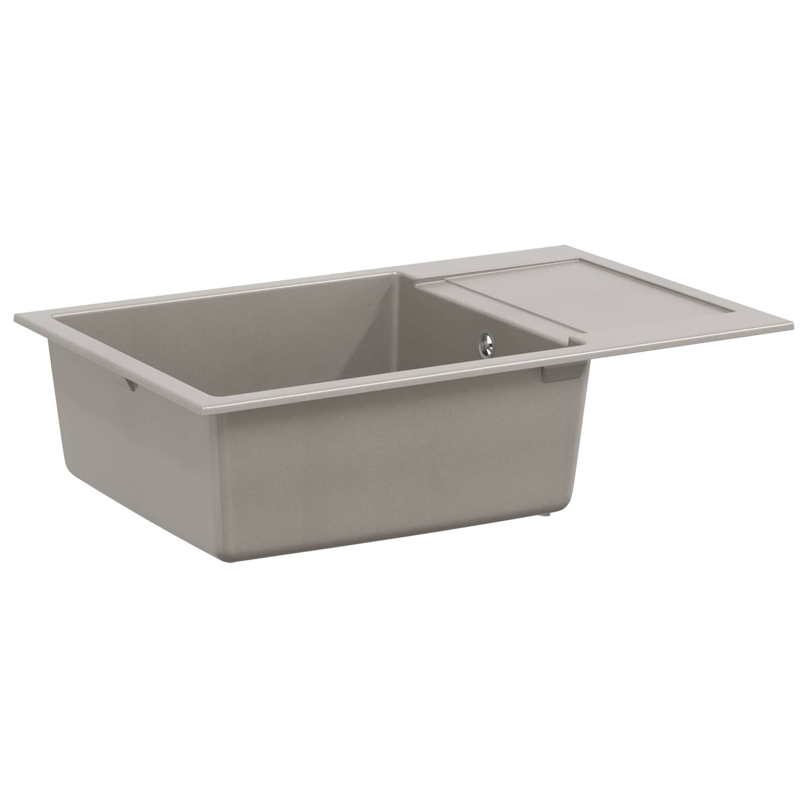 Izlietne Pelēka 780 x 500 mm 80% Kvarcs un 20% Sveķi