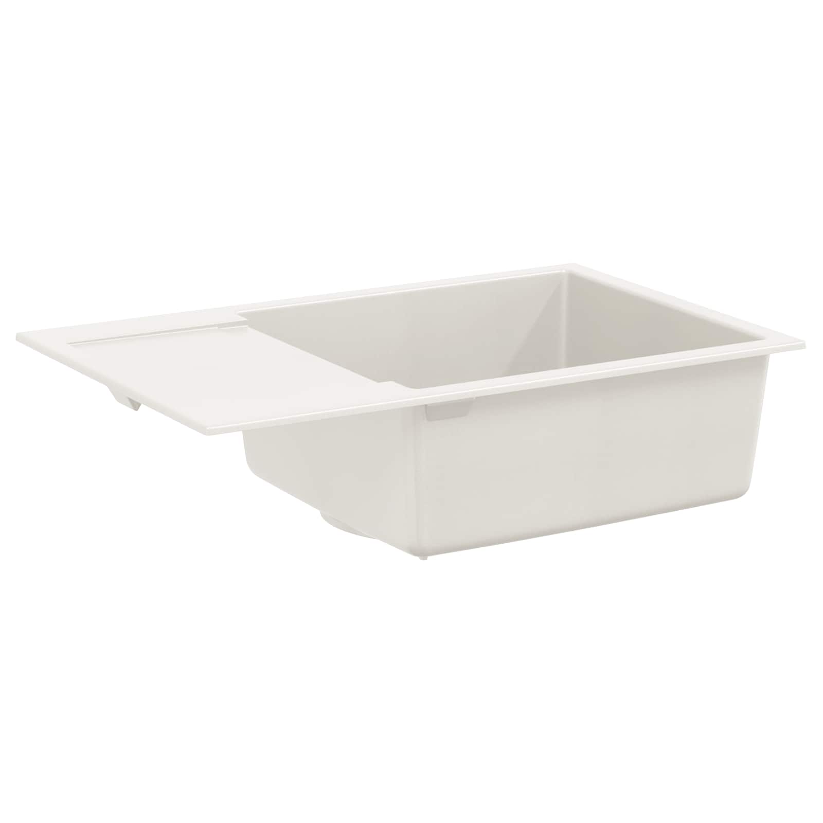 Izlietne Balta 780 x 500 mm 80% Kvarcs un 20% Sveķi