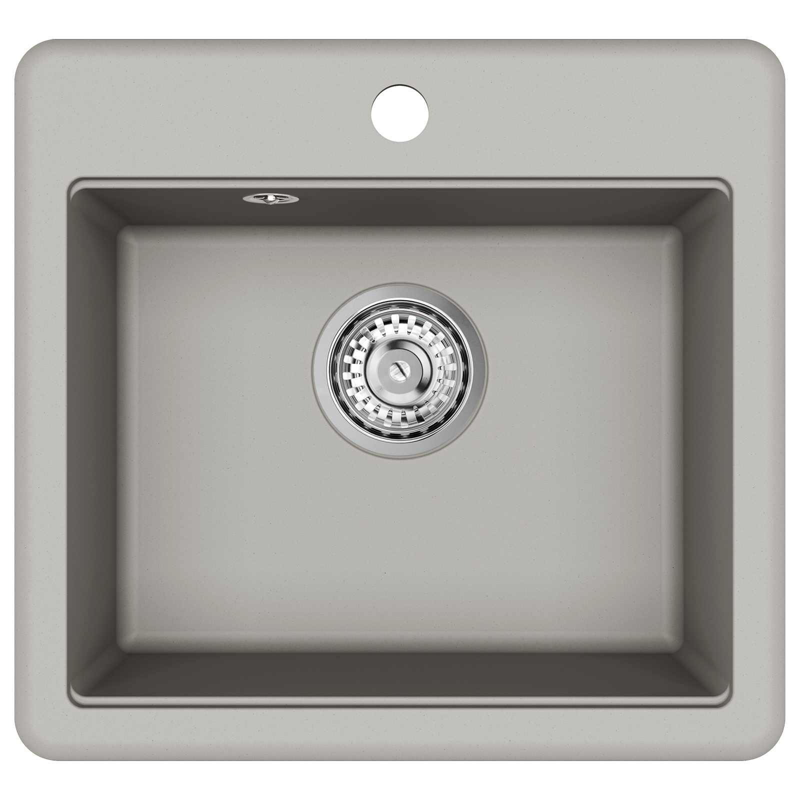 Kriauklė Pilka 470 x 440 mm Granitas