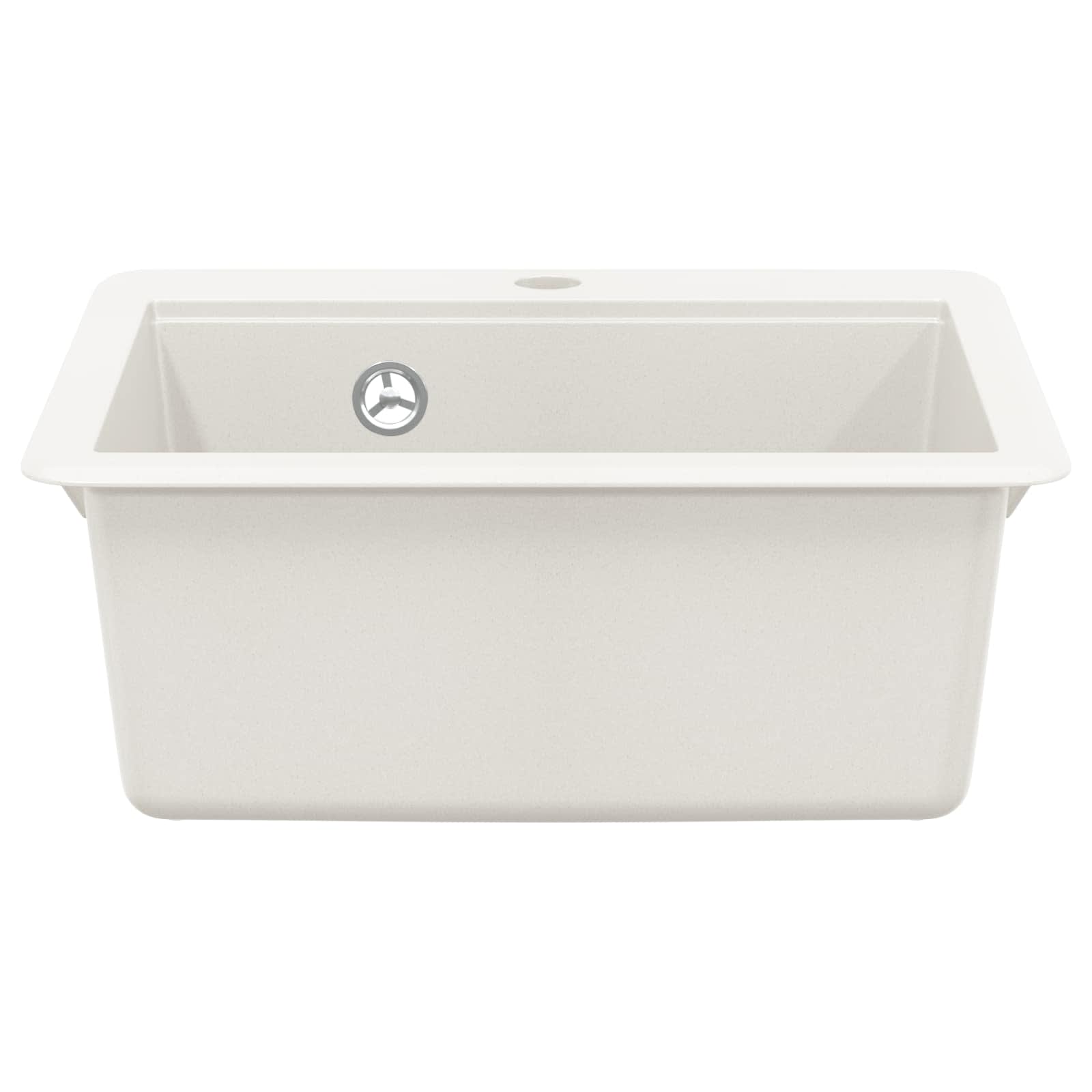 Kriauklė Balta 470 x 440 mm Granitas
