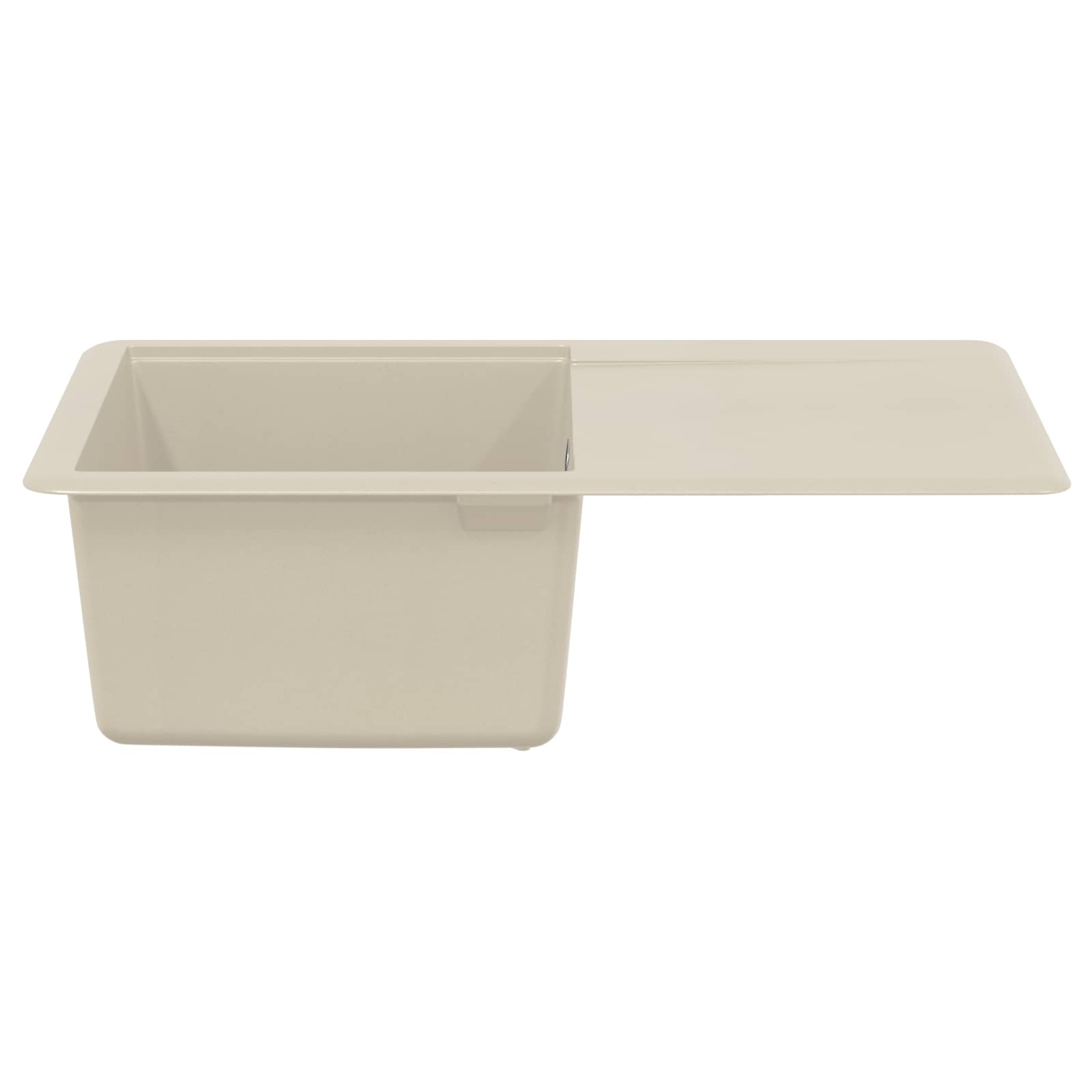 Kriauklė Smėlio 670 x 460 mm 80% Kvarcas ir 20% Derva