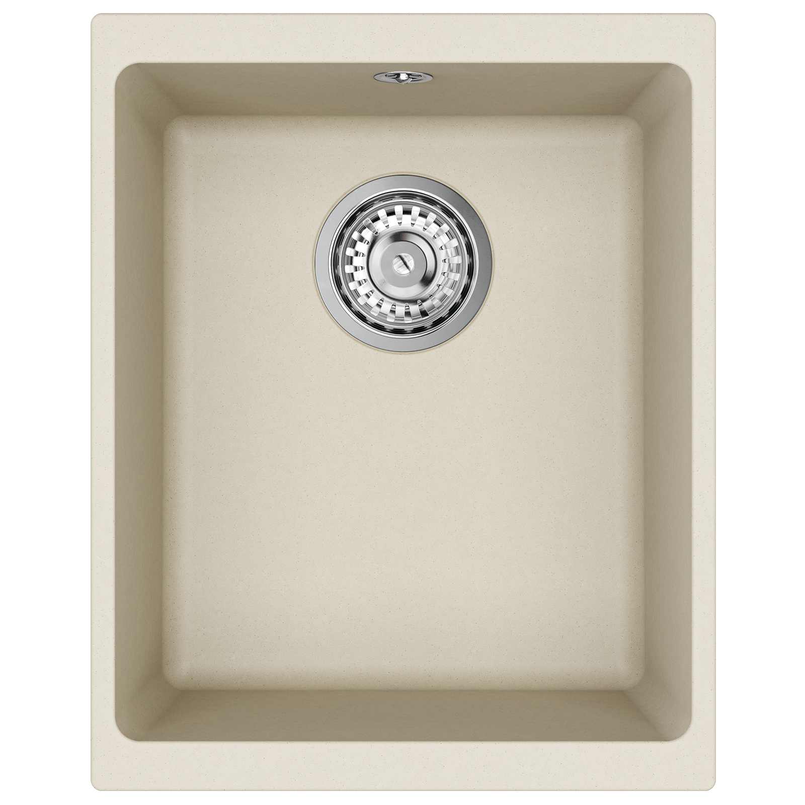 Kriauklė Smėlio 370 x 460 mm 80% Kvarcas ir 20% Derva