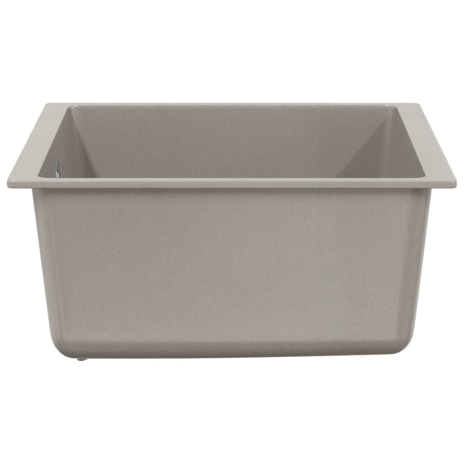 Kriauklė Pilka 430 x 460 mm 80% Kvarcas ir 20% Derva