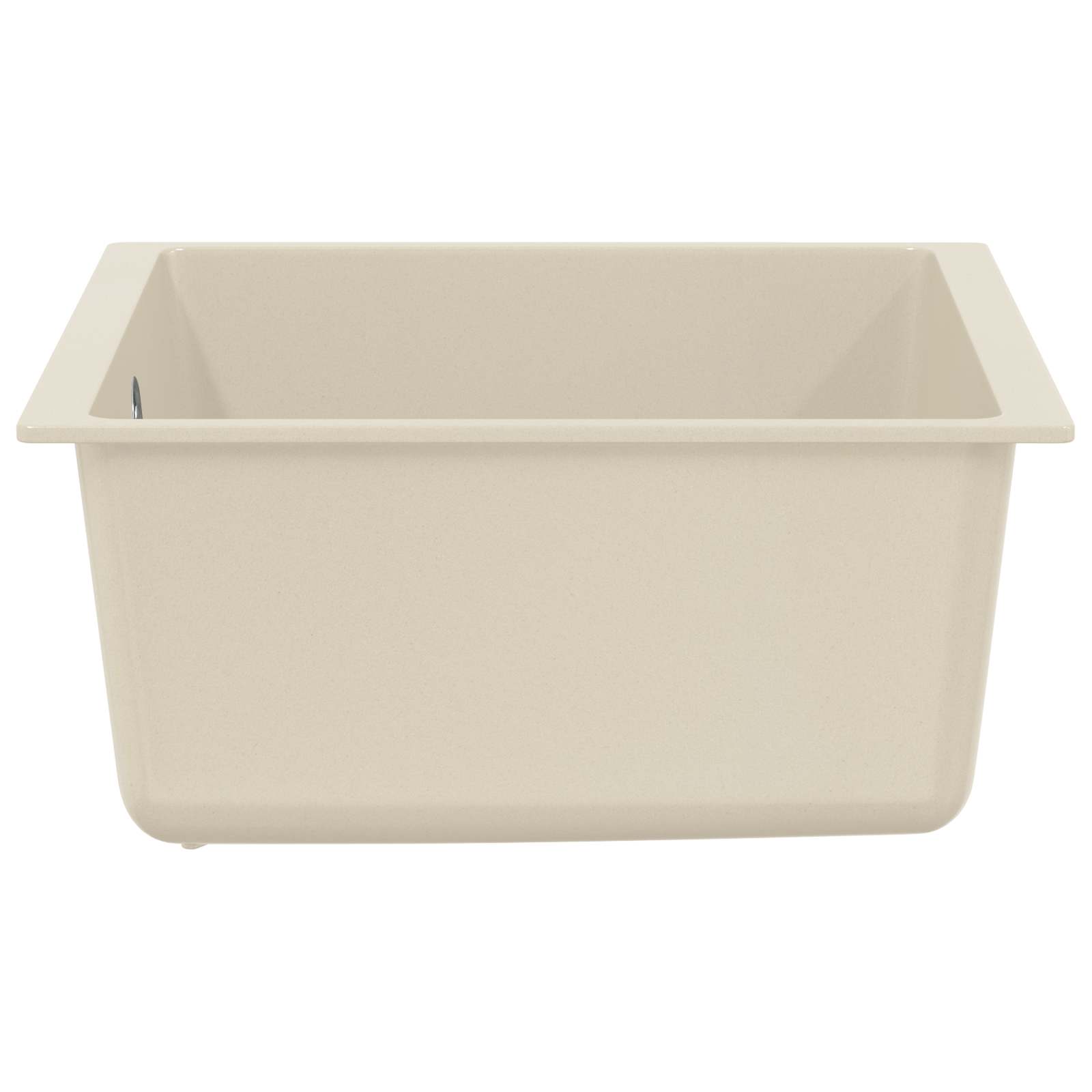 Kriauklė Smėlio 430 x 460 mm 80% Kvarcas ir 20% Derva
