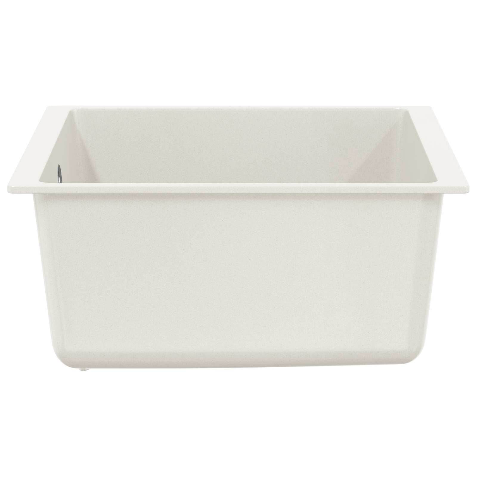 Kriauklė Balta 430 x 460 mm 80% Kvarcas ir 20% Derva