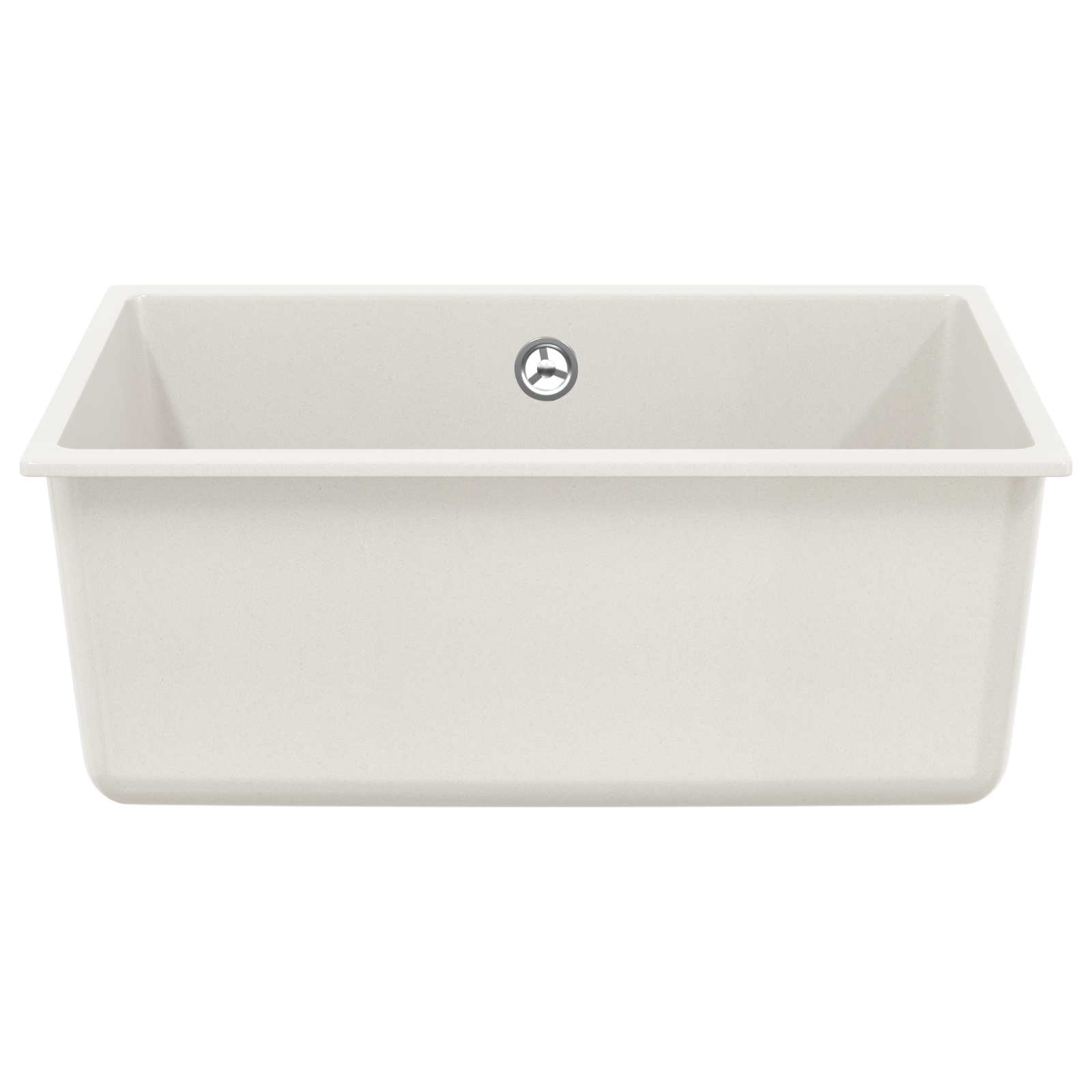 Kriauklė Balta 530 x 460 mm 80% Kvarcas ir 20% Derva