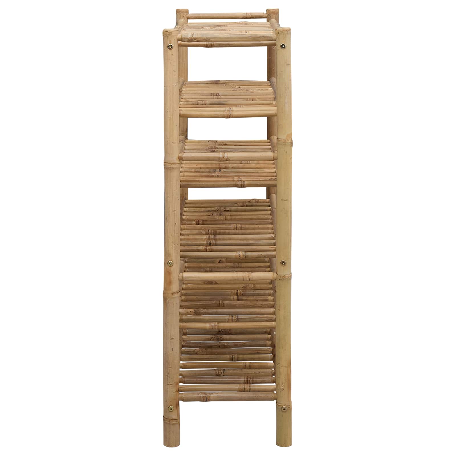 Apavu statīvs ar plauktu Dabīgs 68 x 28 x 96 cm Bambuss