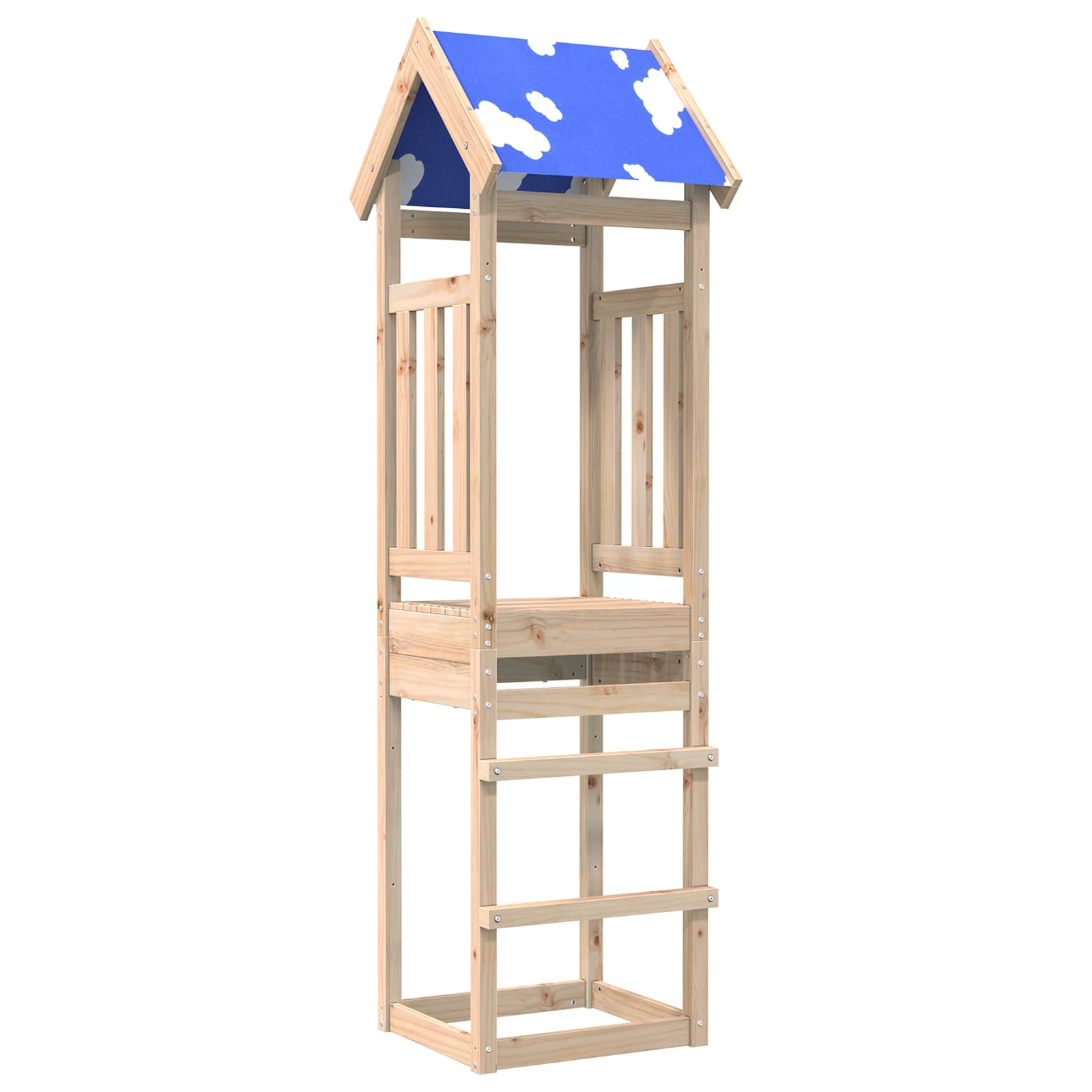 Žaidimų bokštas Ruda 52.5 x 46.5 x 208 cm Kietos pušies mediena