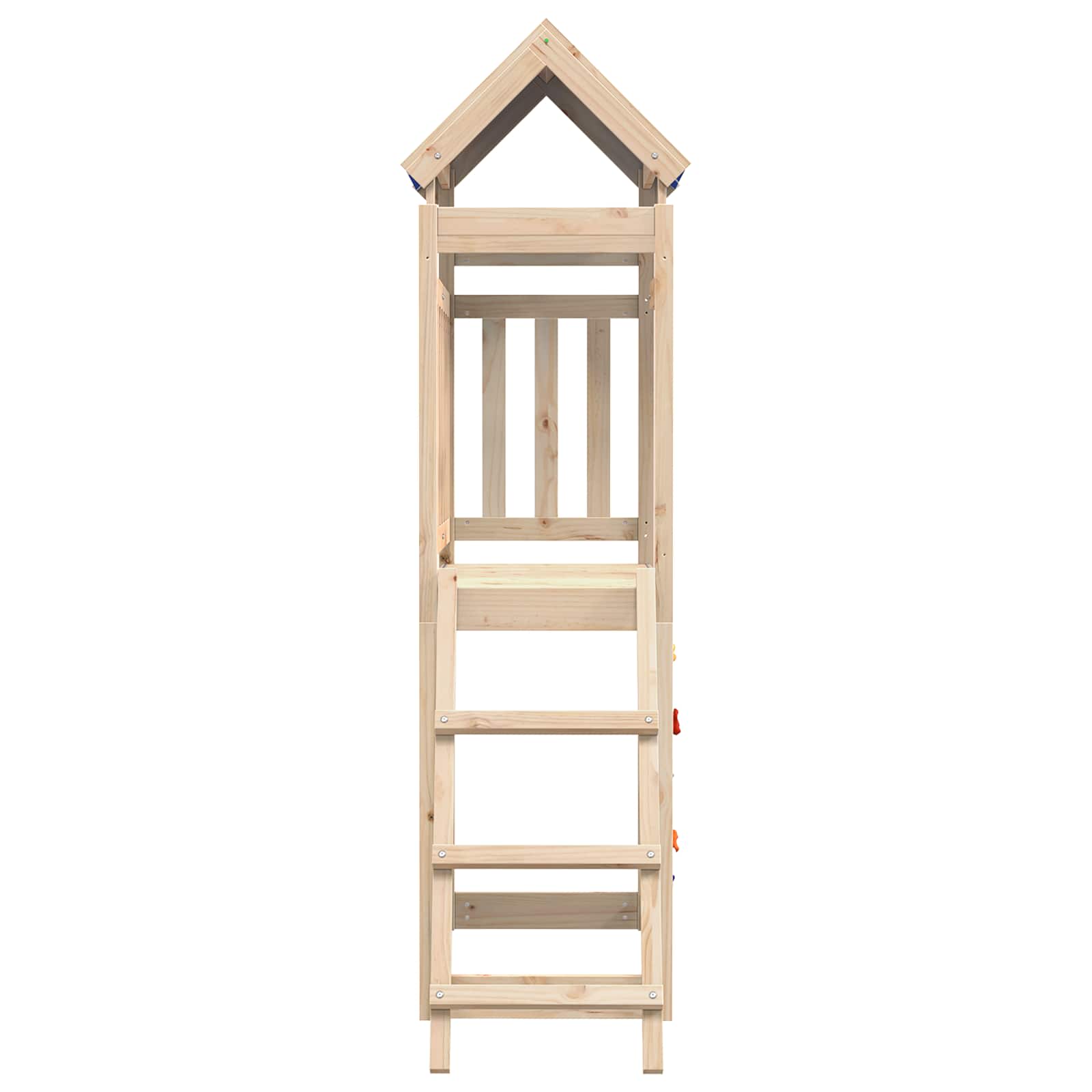 Žaidimų bokštas Ruda 110,5 x 52,5 x 215cm Kietos pušies mediena