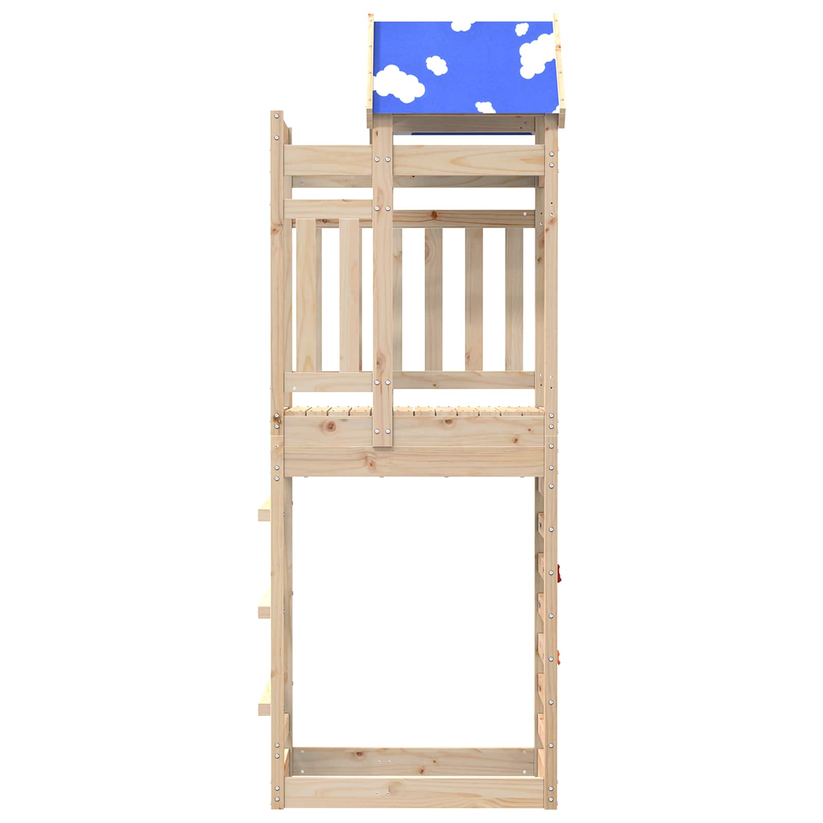 Žaidimų bokštas Ruda 85 x 52,5 x 239 cm Kietos pušies mediena