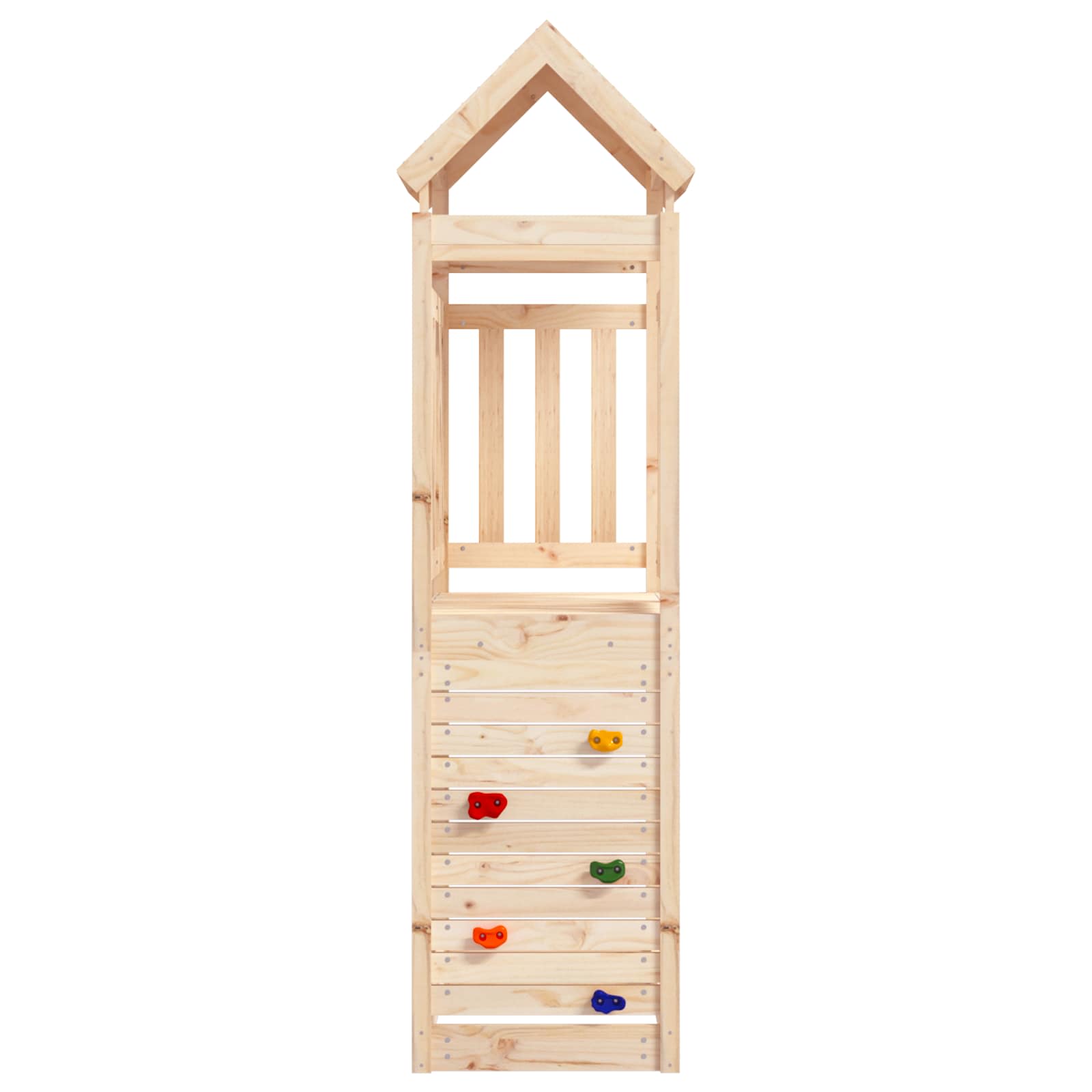 Žaidimų bokštas Ruda 53 x 110,5 x 214 cm Kietos pušies mediena