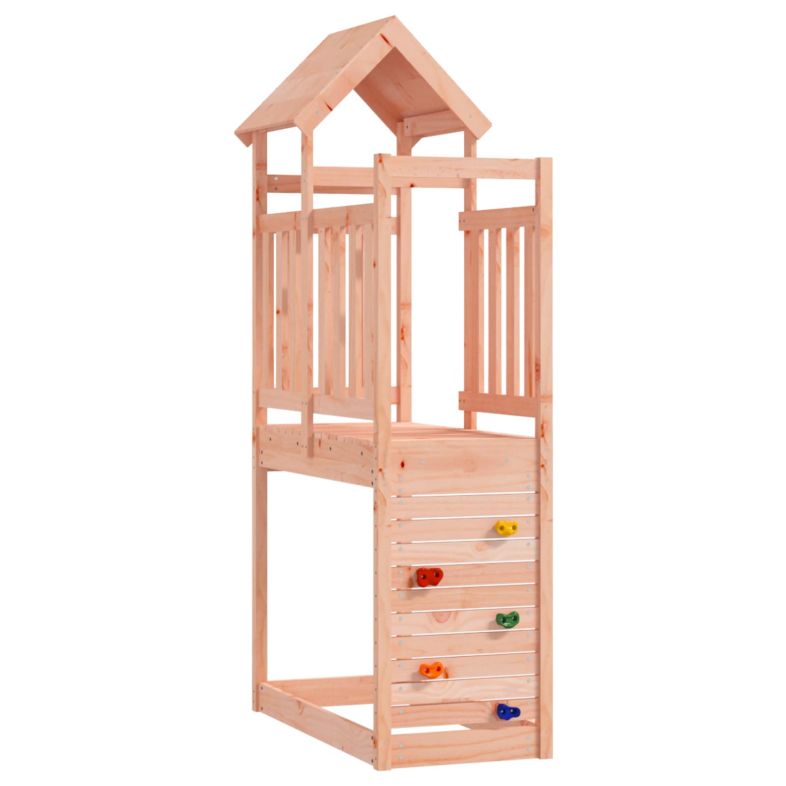Rotaļu tornis Brūns 53 x 110,5 x 214 cm Cieta Duglāzijas koksne