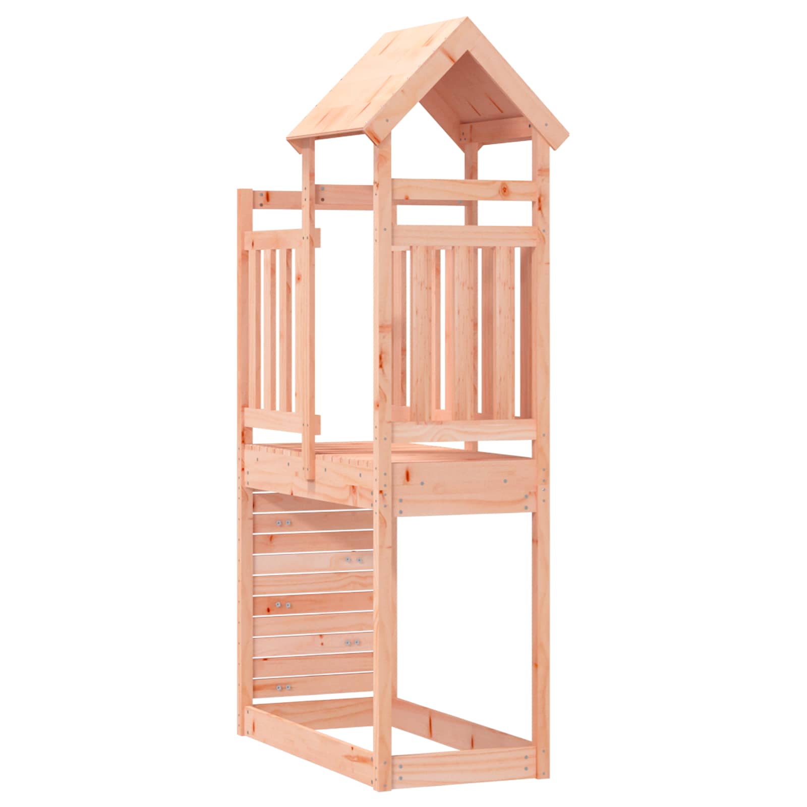 Rotaļu tornis Brūns 53 x 110,5 x 214 cm Cieta Duglāzijas koksne