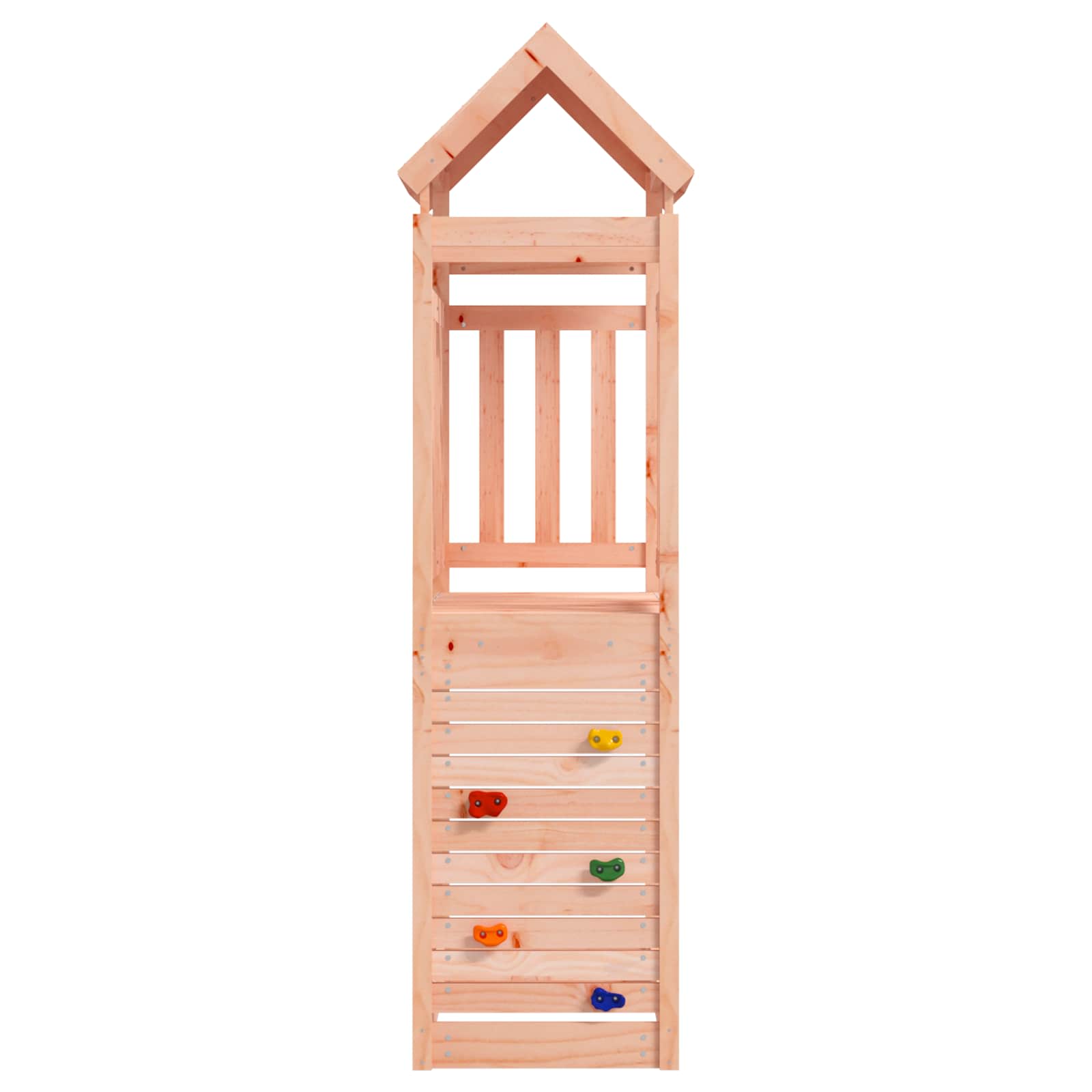 Rotaļu tornis Brūns 53 x 110,5 x 214 cm Cieta Duglāzijas koksne
