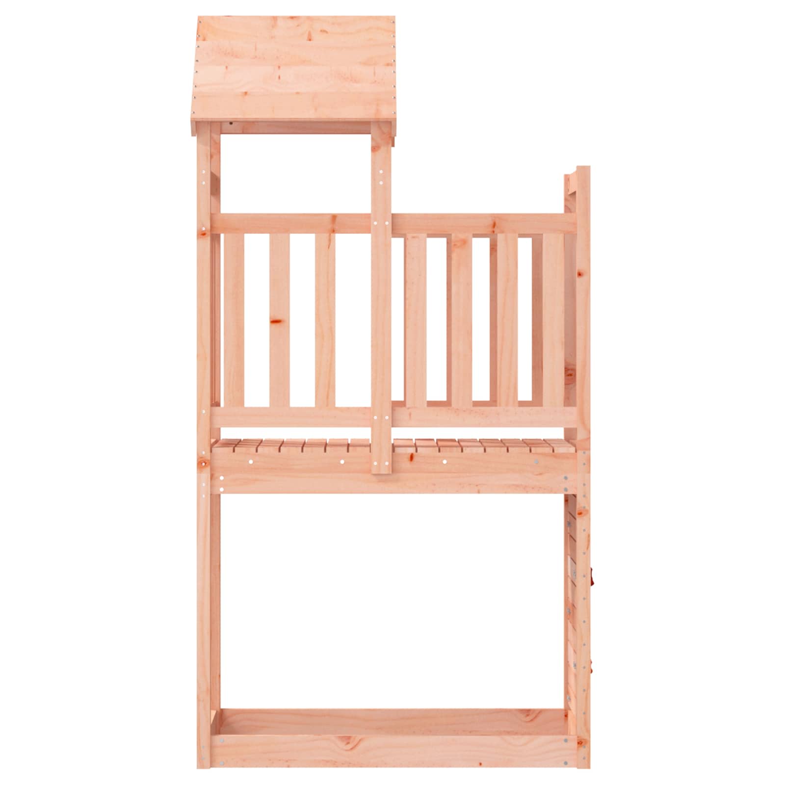 Rotaļu tornis Brūns 53 x 110,5 x 214 cm Cieta Duglāzijas koksne
