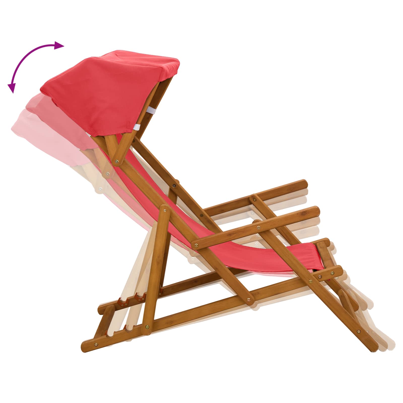 Gulintojas 4 pcs 3 Pozicija Kietas eukalipto medis Raudona
