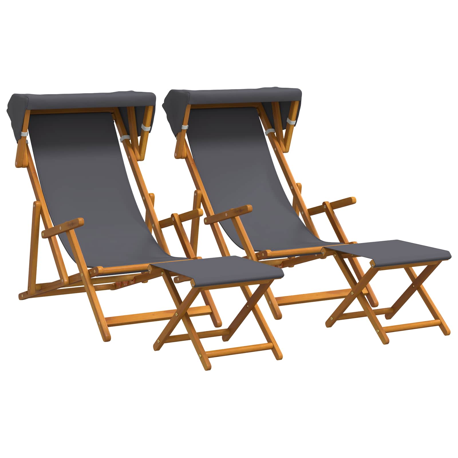 Gulintojas 4 pcs 3 Pozicija Kietas eukalipto medis Pilka