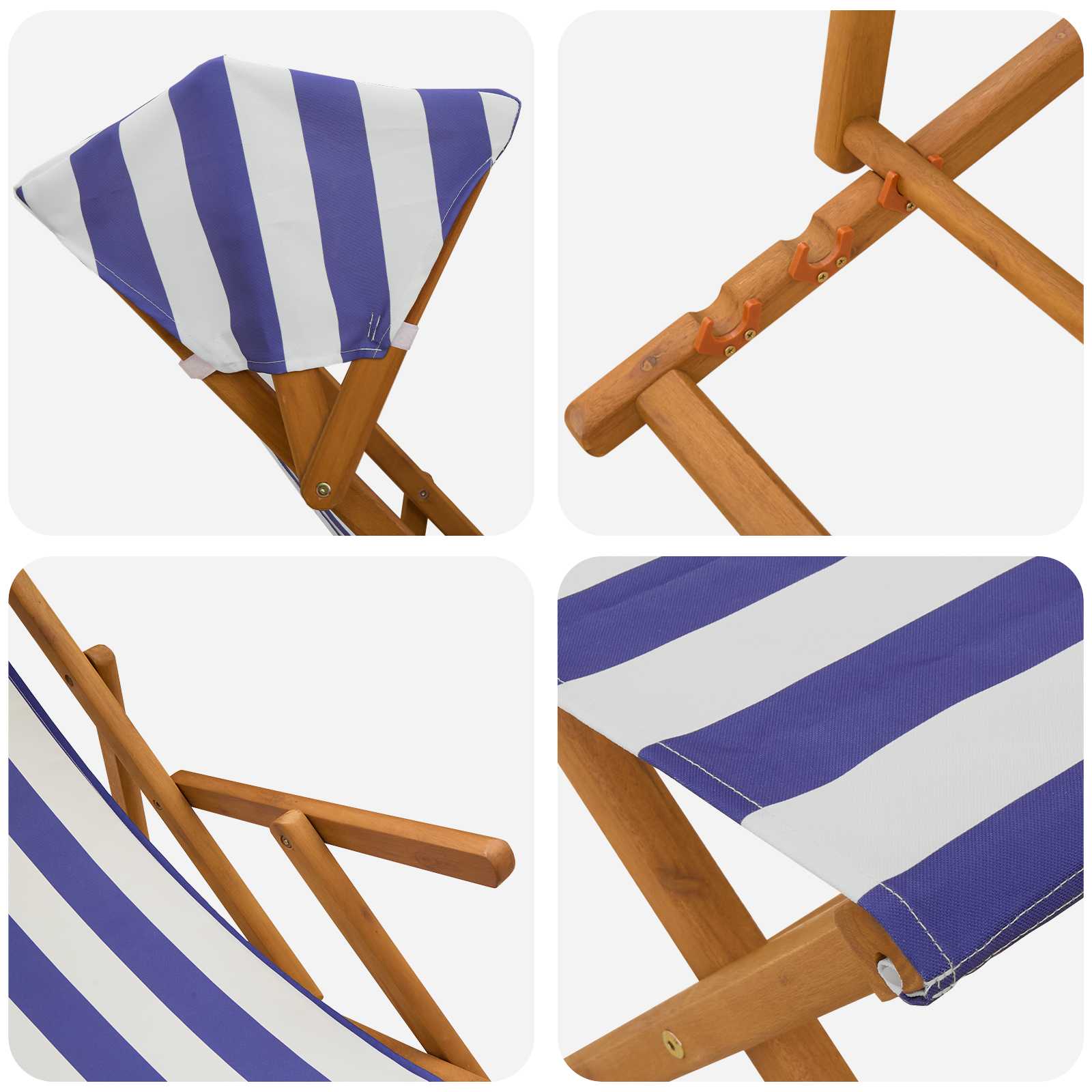 Gulintojas 4 pcs 3 Pozicija Kietas eukalipto medis